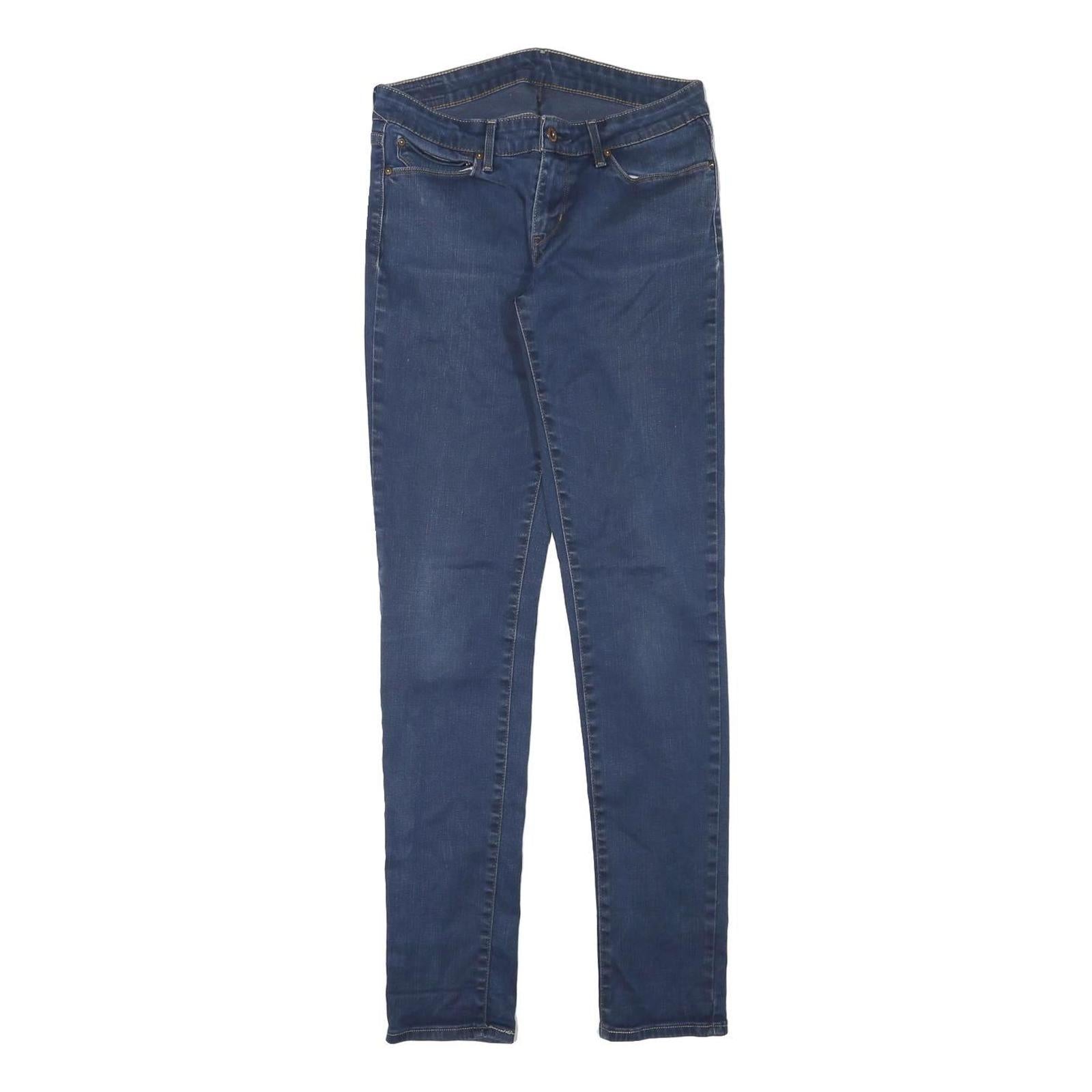 LEVI'S Womens Slim Blue Denim Slim Skinny Jeans W28 L31 Stylish Casual Wear Refurbished - N/A refurbished available on Cerqular