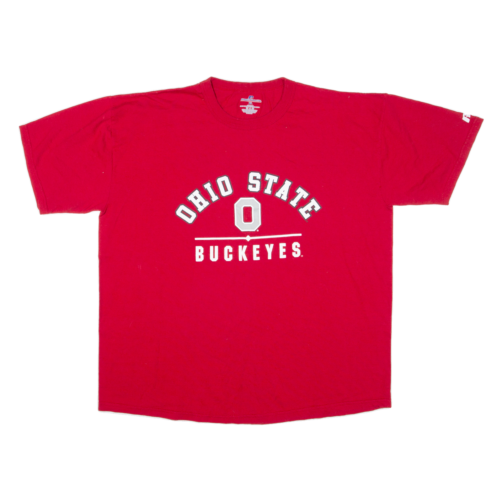 RUSSELL ATHLETIC Ohio State Buckeyes Mens T-Shirt Red USA XL Refurbished - N/A refurbished available on Cerqular