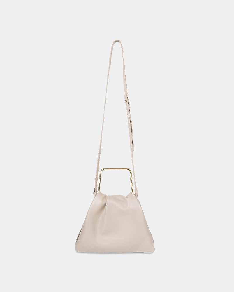 🌽 Poppy Corn Leather Bag | Color: Oat Refurbished - ONE (assuming it refers to the brand "ONE") refurbished available on Cerqular