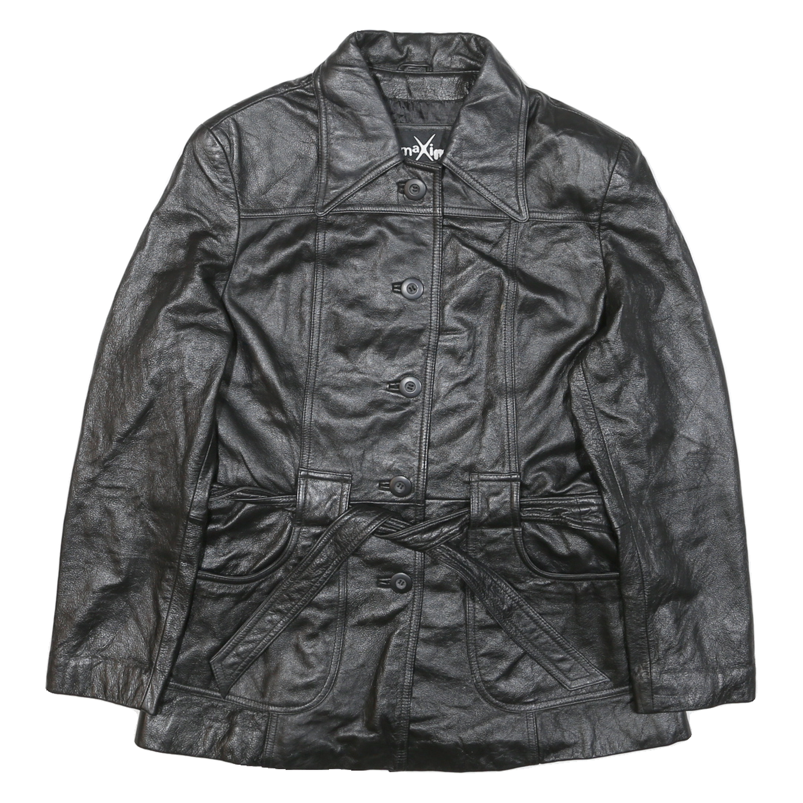 Buy WILSON Womens Black Leather Button Jacket L Smooth Classic Stylish Refurbished - $84.49 WILSON Womens Black Leather Button Jacket L Smooth Classic Stylish Refurbished - N/A refurbished available on Cerqular