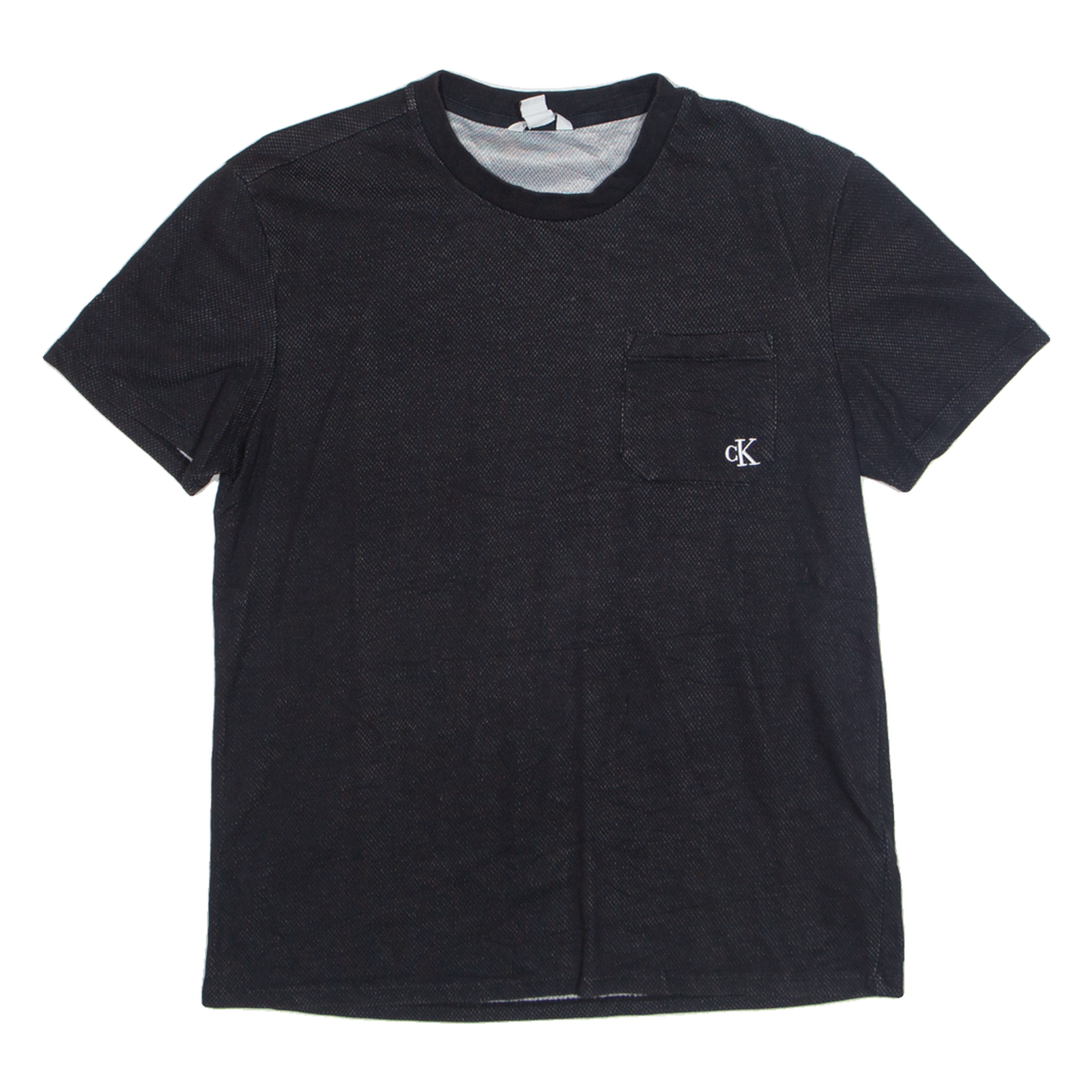 CALVIN KLEIN Mens T-Shirt Blue M Refurbished - N/A refurbished available on Cerqular