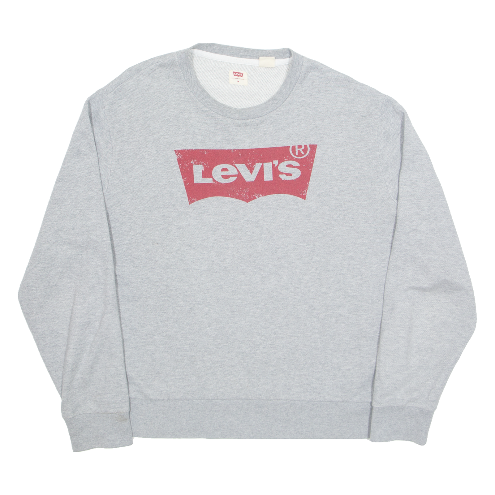 LEVI'S Mens Sweatshirt Grey M Refurbished - N/A refurbished available on Cerqular