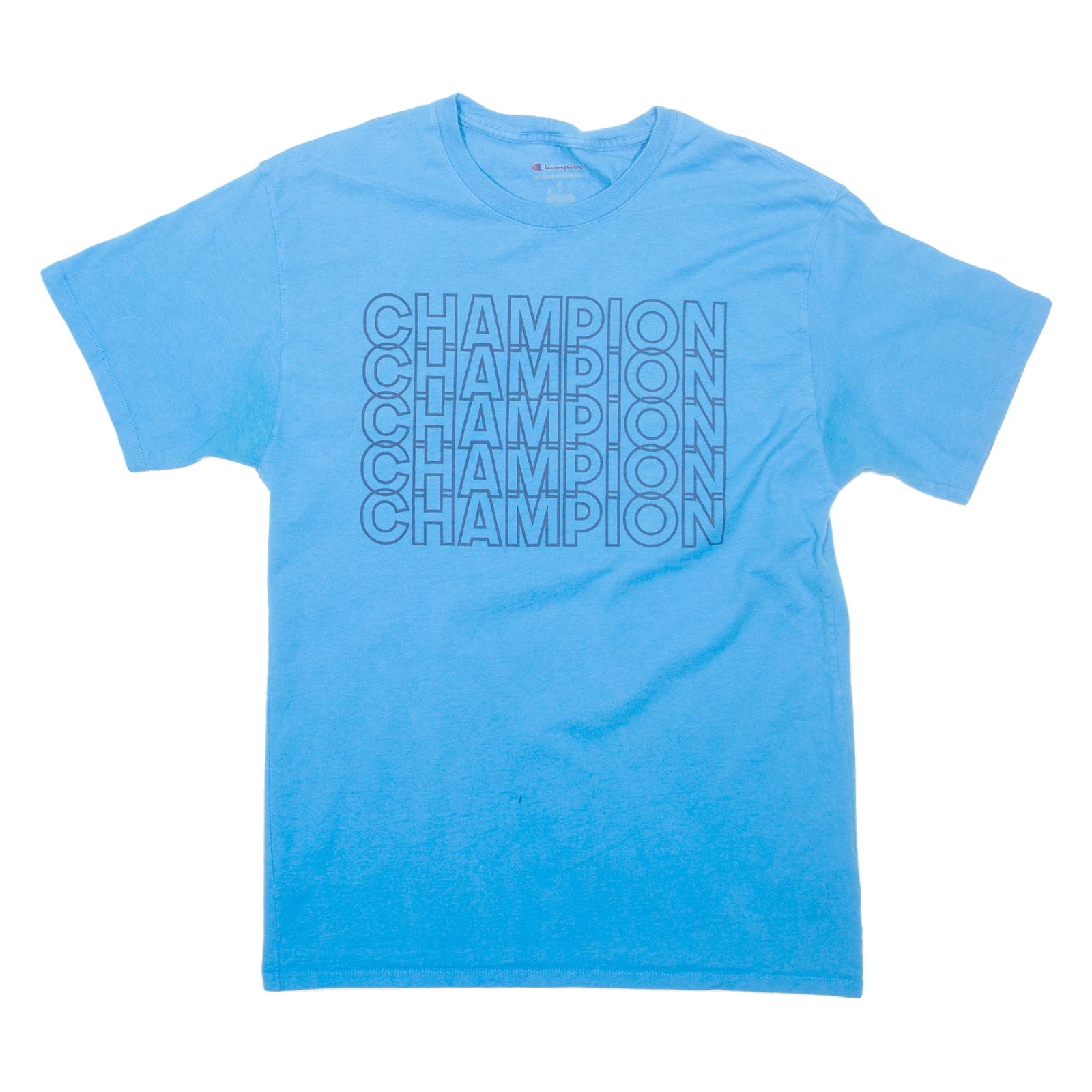 Buy CHAMPION Mens T-Shirt Blue M Refurbished - $15.59 CHAMPION Mens T-Shirt Blue M Refurbished - N/A refurbished available on Cerqular