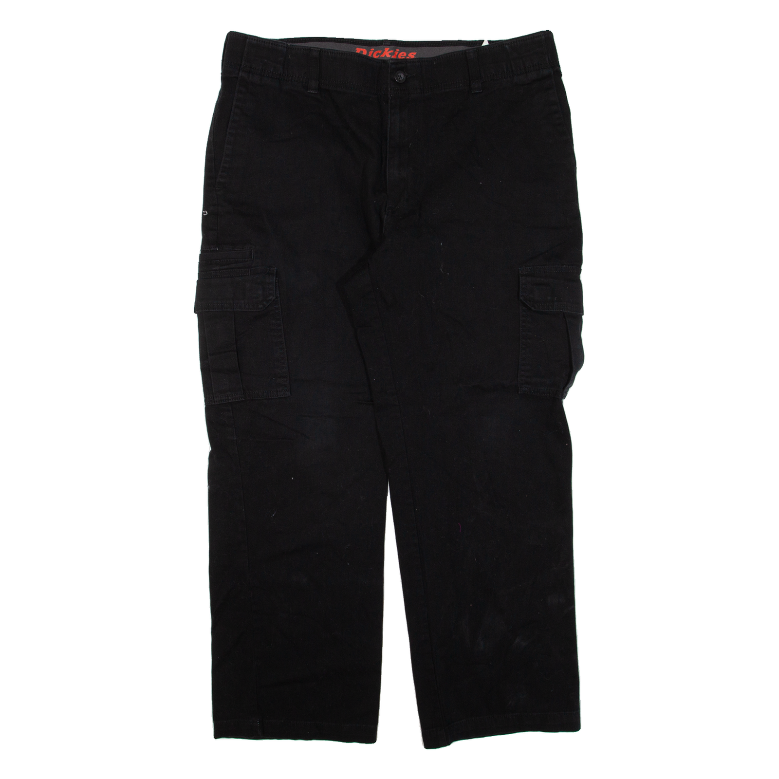 DICKIES Cargo Workwear Mens Trousers Black Relaxed Straight W38 L27 Refurbished - N/A refurbished available on Cerqular