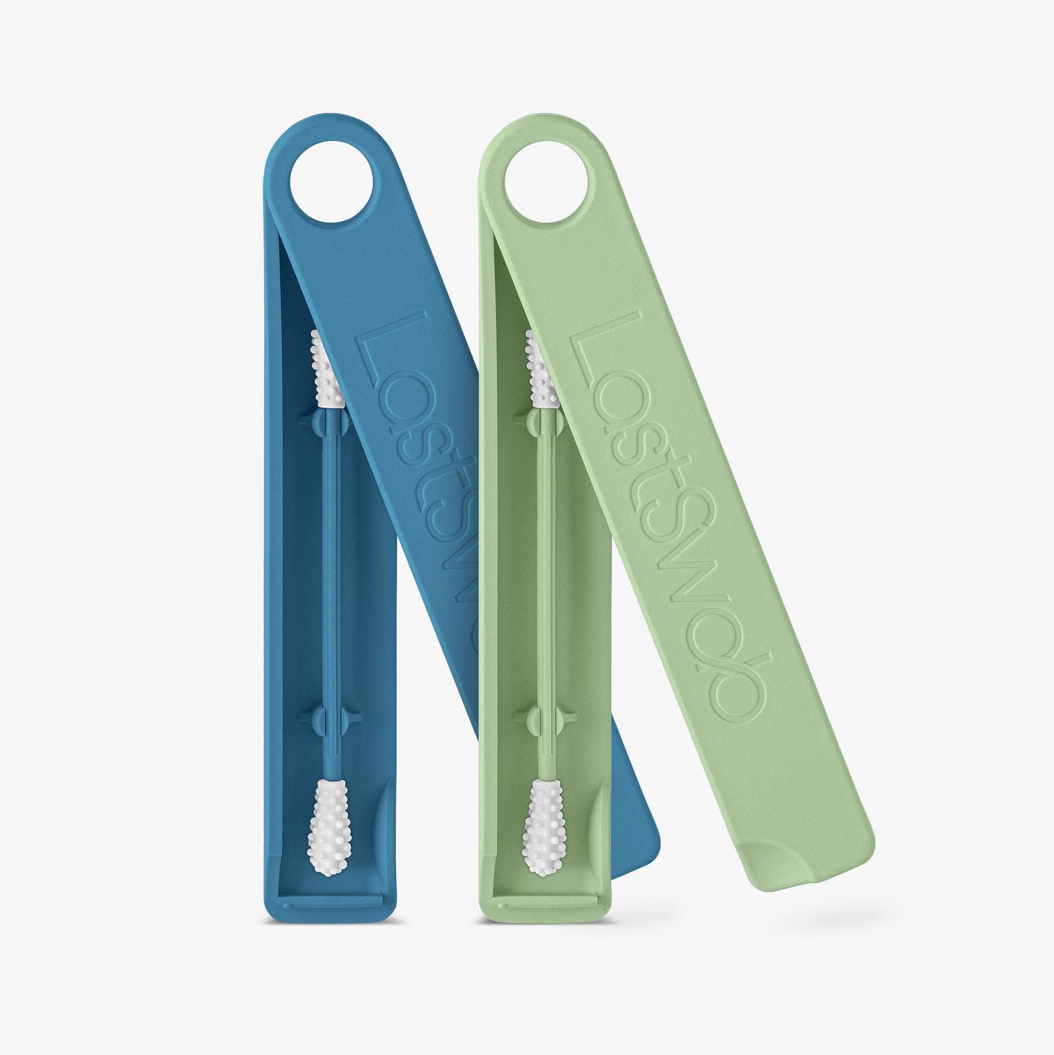 LastSwab Original Duo | Color: Green/Blue Refurbished - LastObject refurbished available on Cerqular