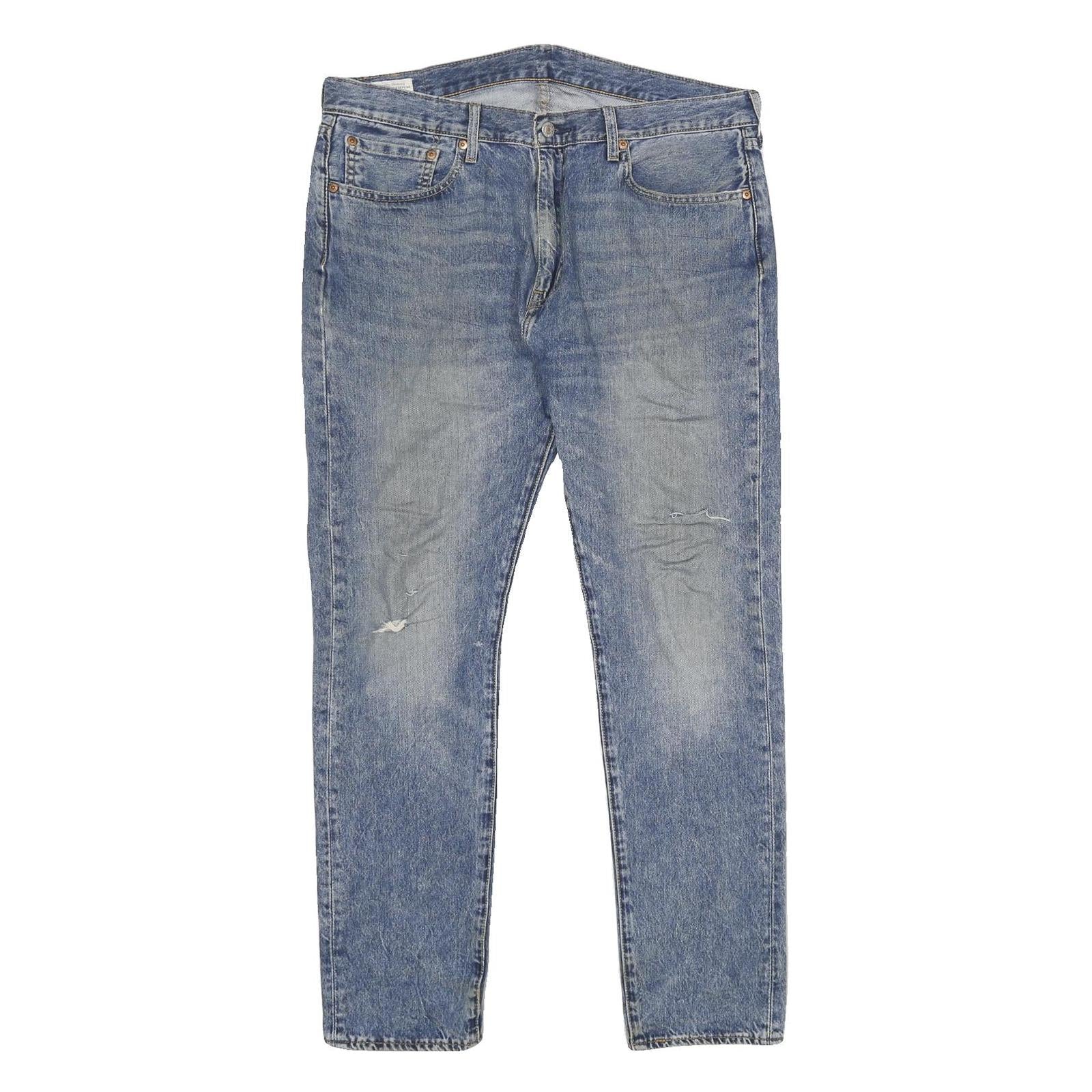 LEVI'S 512 BIG E Mens Jeans Blue Slim Skinny Denim Medium W36 L32 Classic Fit Refurbished - N/A refurbished available on Cerqular