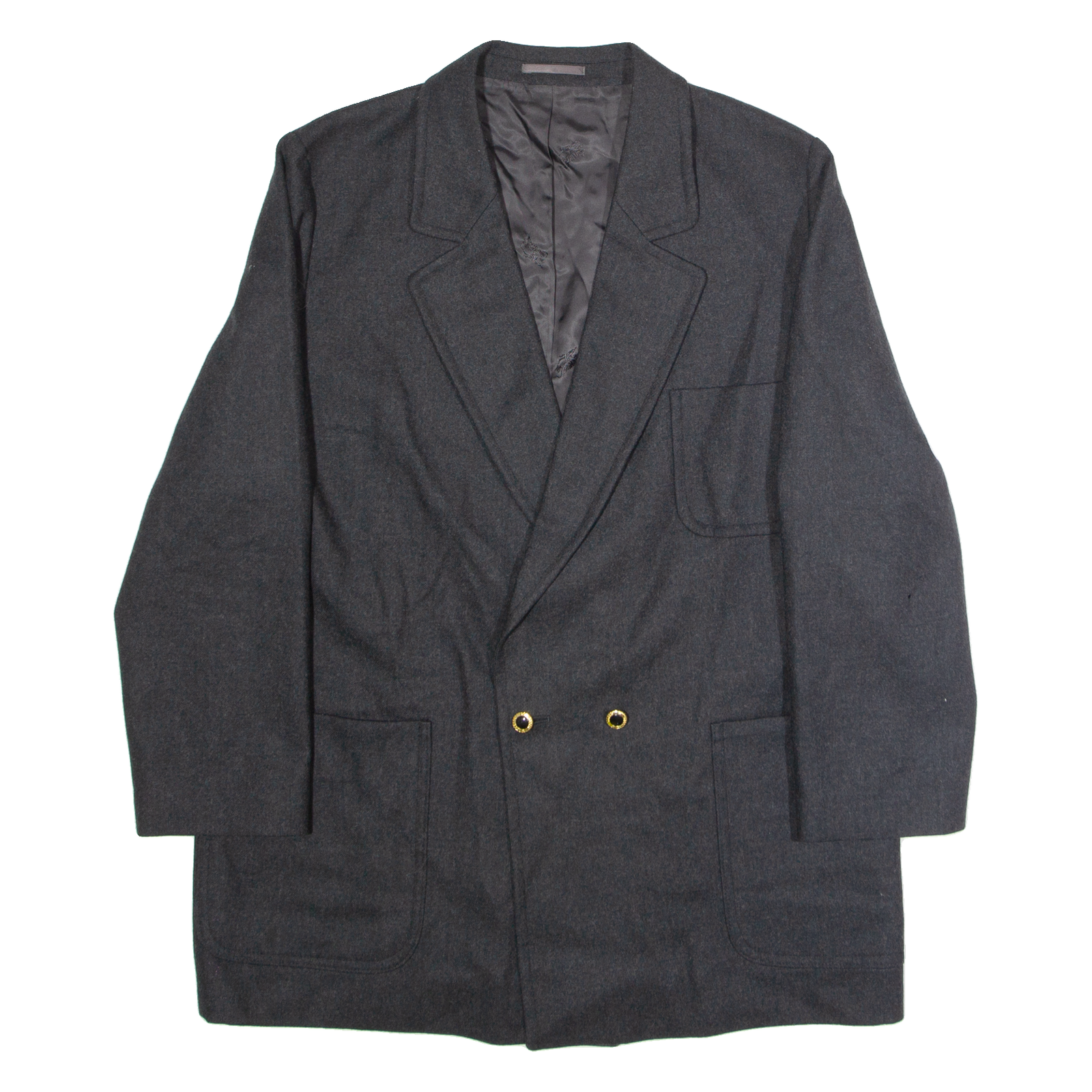 BURBERRY Mens Blazer Jacket Grey Wool XL Refurbished - N/A refurbished available on Cerqular