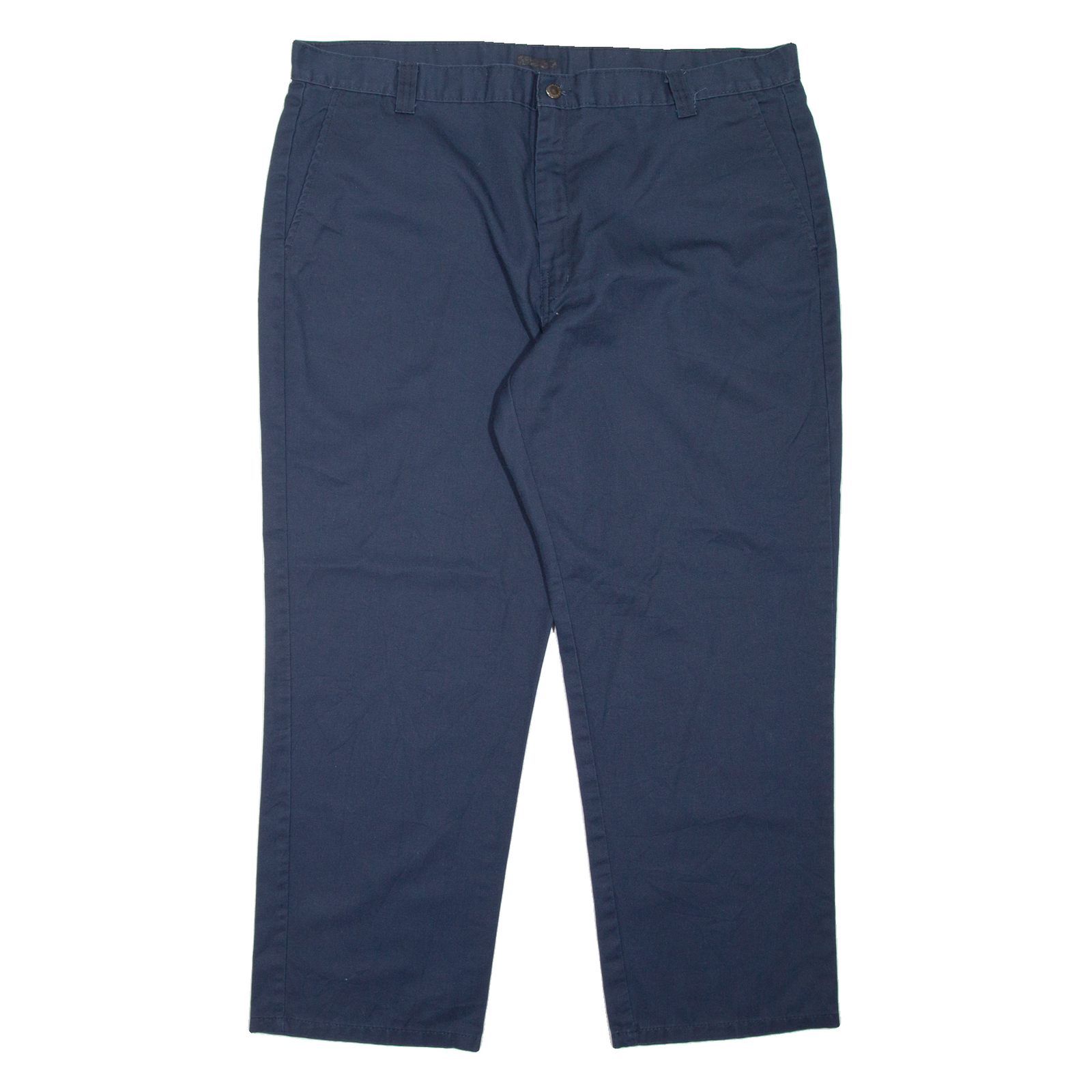 DICKIES Workwear Mens Trousers Blue Relaxed Tapered W42 L30 Refurbished - N/A refurbished available on Cerqular