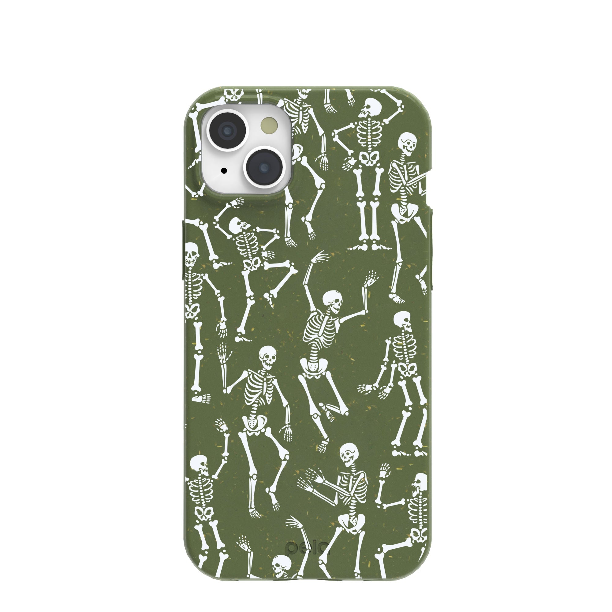 Forest Floor Boogie Bones iPhone 15 Plus Case Refurbished - Pela Case refurbished available on Cerqular