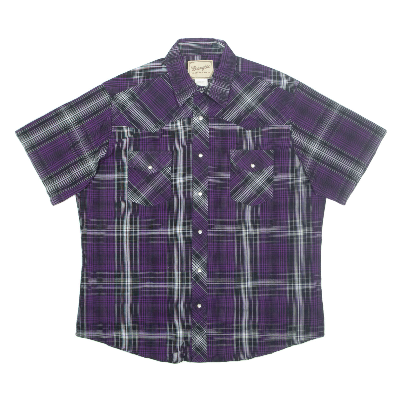 Buy WRANGLER Mens Shirt Purple Check XL Refurbished - $28.59 WRANGLER Mens Shirt Purple Check XL Refurbished - N/A refurbished available on Cerqular