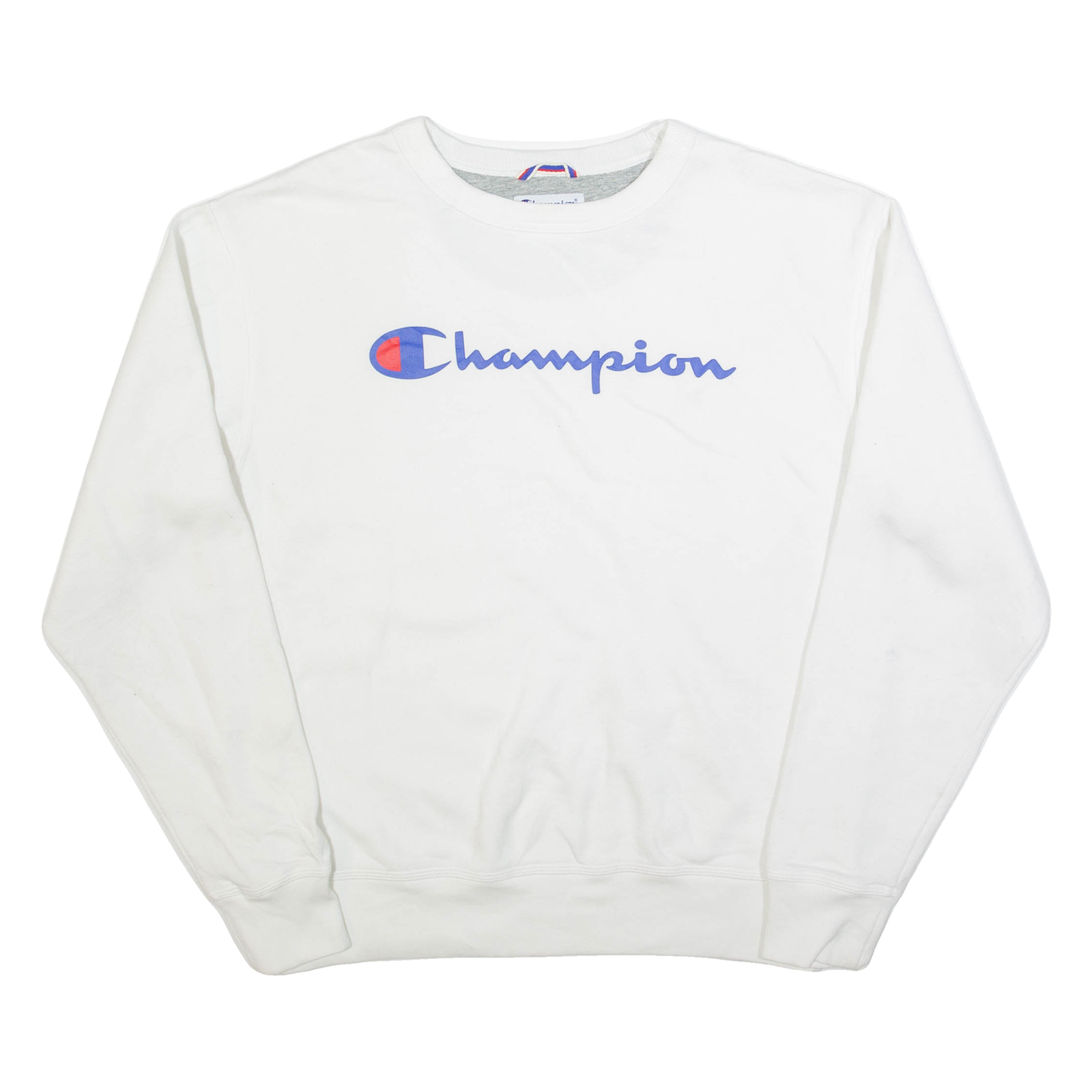 CHAMPION Mens Sweatshirt White M Refurbished - N/A refurbished available on Cerqular