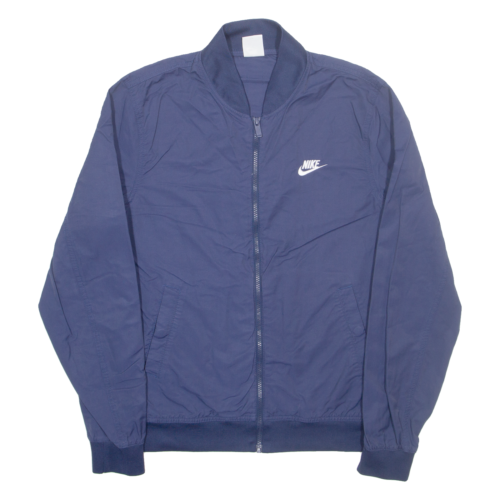 NIKE Mens Bomber Jacket Blue S Refurbished - N/A refurbished available on Cerqular