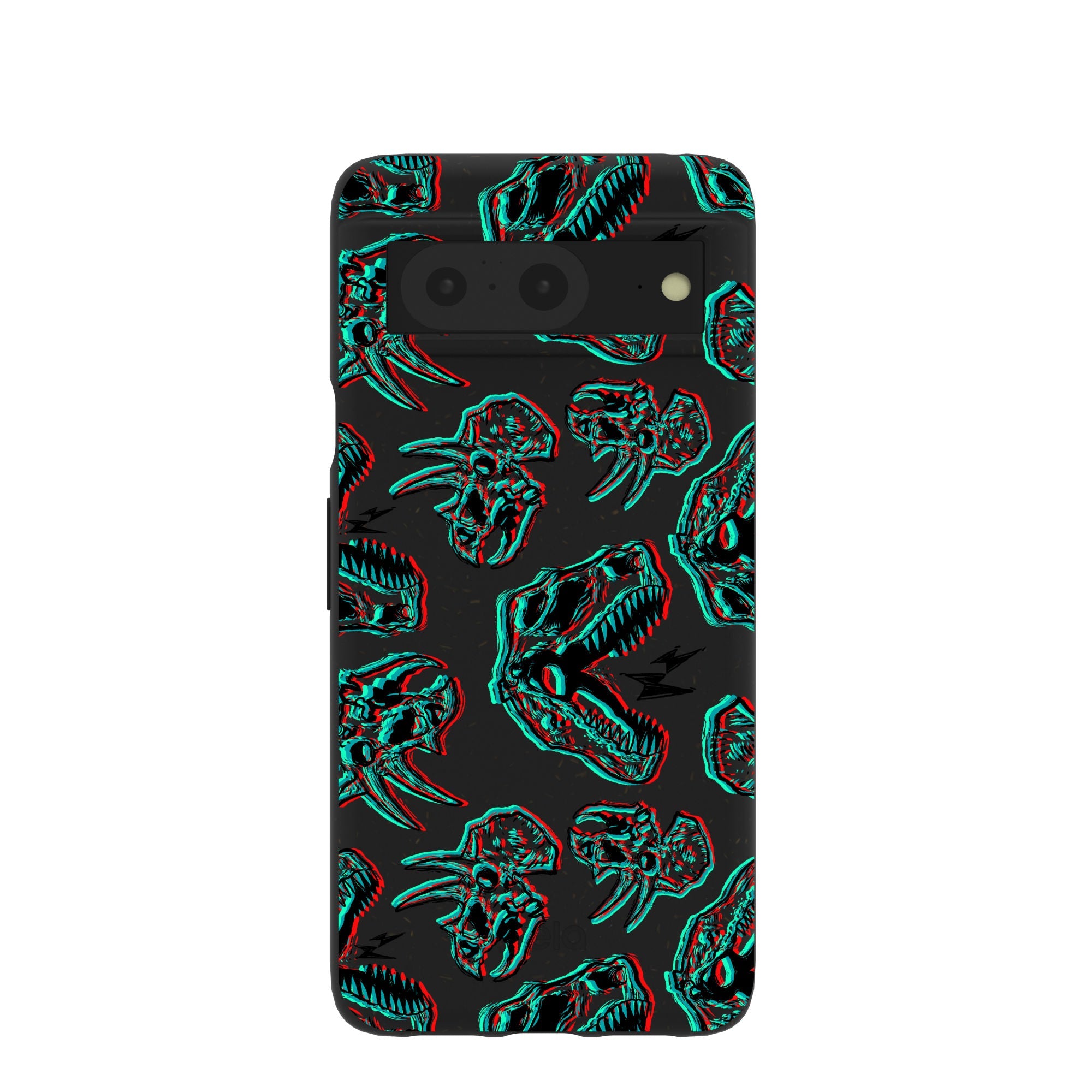 Black Fossilized Google Pixel 8 Case Refurbished - Pela Case refurbished available on Cerqular