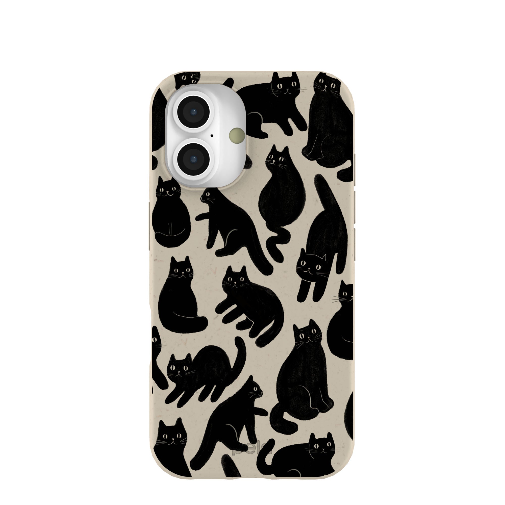 London Fog Night Meowers iPhone 16 Case Refurbished - Pela Case refurbished available on Cerqular