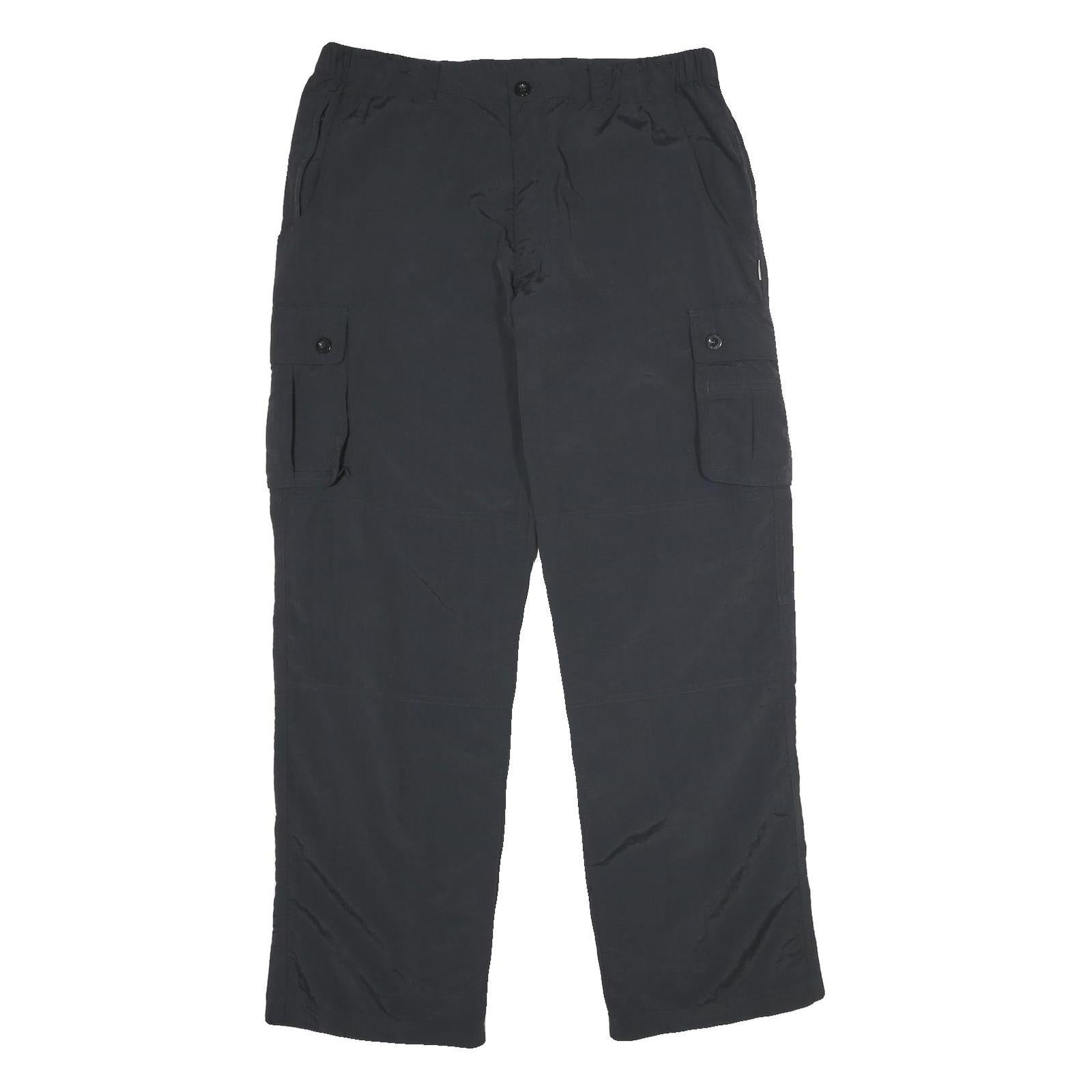Buy SWITCHER Mens Regular Fit Black Nylon Cargo Trousers W34 L34 Zip Pocketed Refurbished - $23.39 SWITCHER Mens Regular Fit Black Nylon Cargo Trousers W34 L34 Zip Pocketed Refurbished - N/A refurbished available on Cerqular