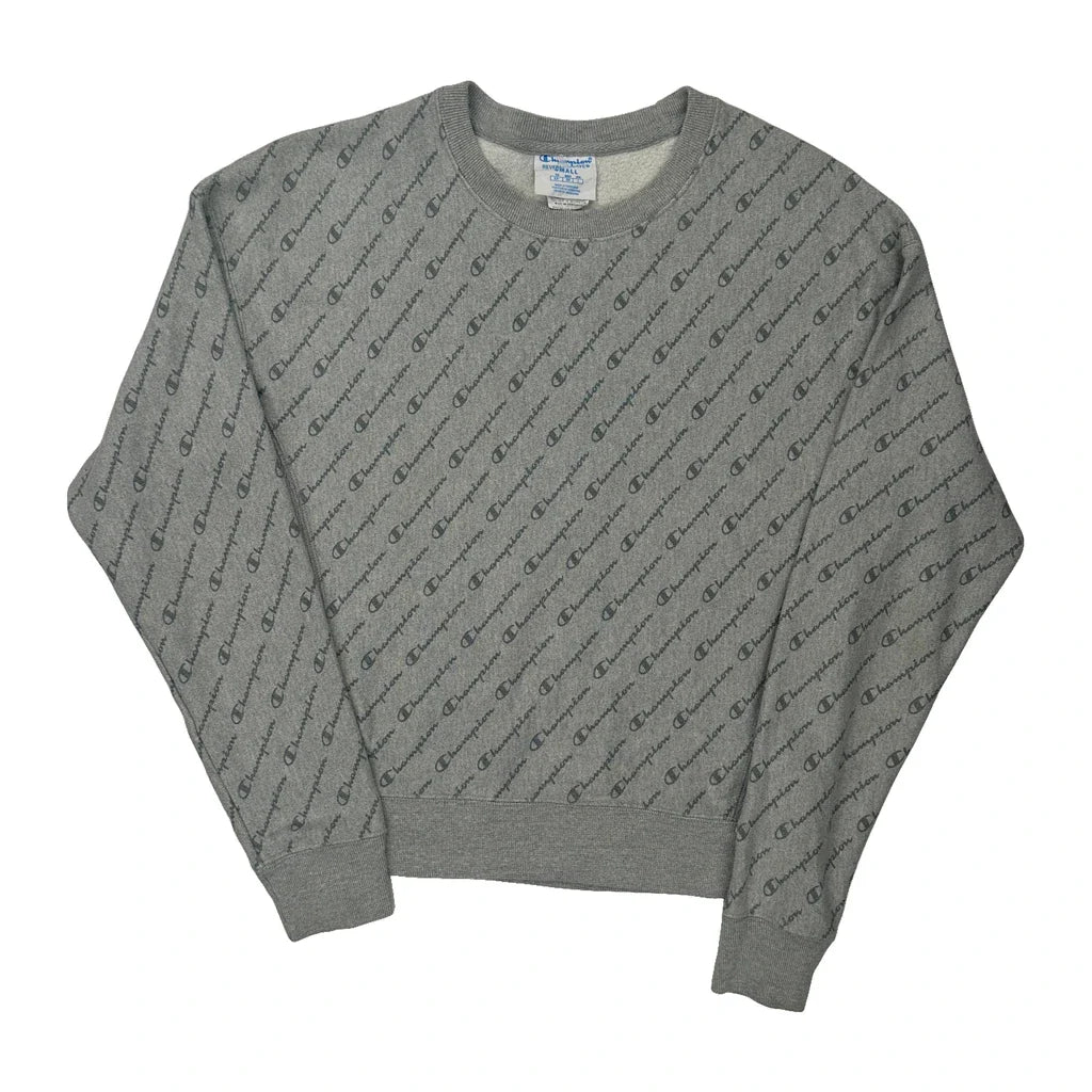 Buy Reverse Weave Champion Sweatshirt - Small Grey Cotton Blend Refurbished - $53.59 Reverse Weave Champion Sweatshirt - Small Grey Cotton Blend Refurbished - Thrifted (note: this is a term often used to describe second- refurbished available on Cerqular