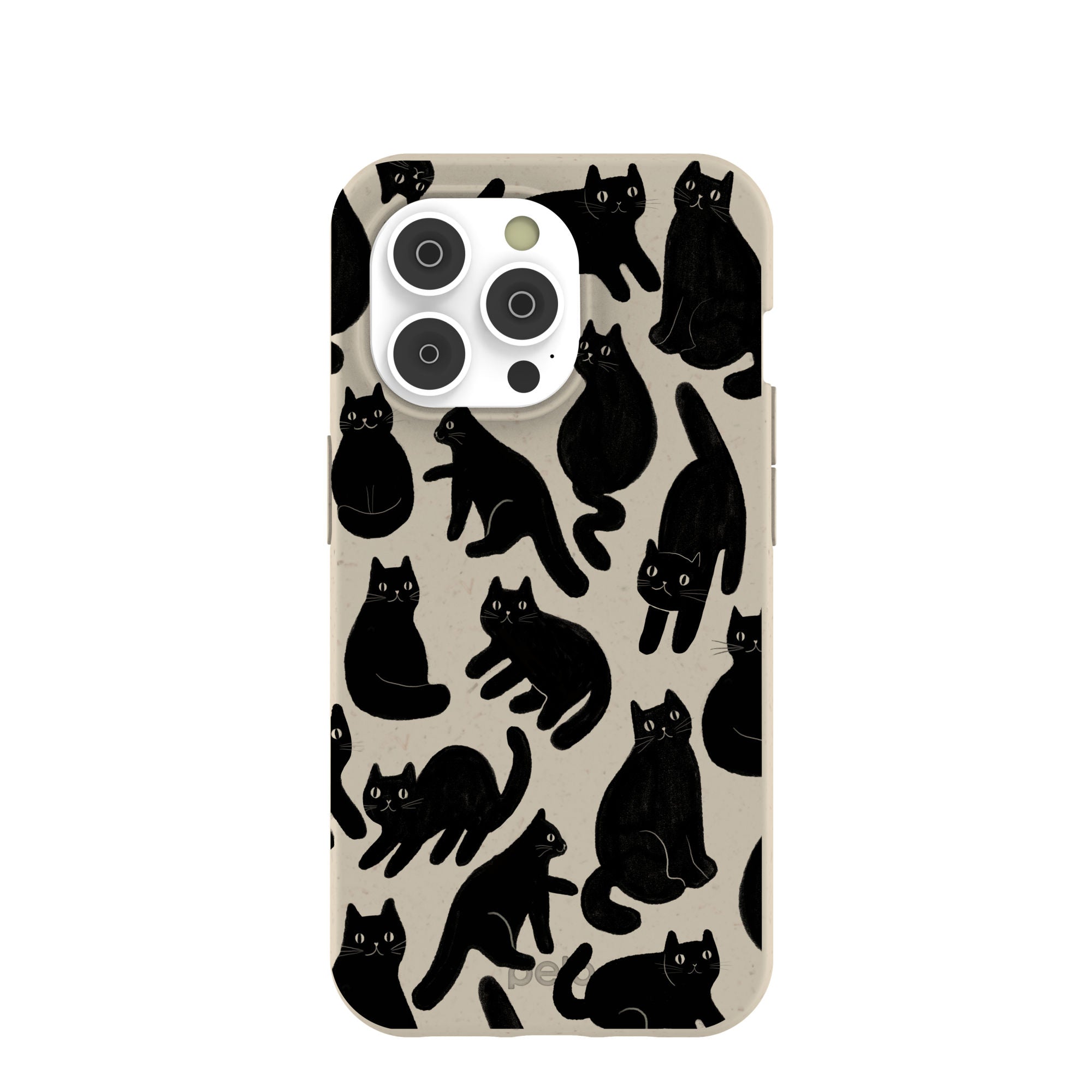 London Fog Night Meowers iPhone 14 Pro Case Refurbished - Pela Case refurbished available on Cerqular