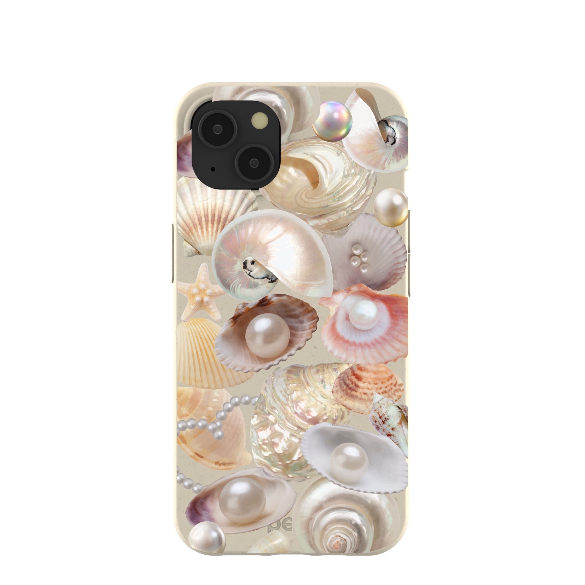 London Fog Sea Gems iPhone 13 Case Refurbished - Pela Case refurbished available on Cerqular