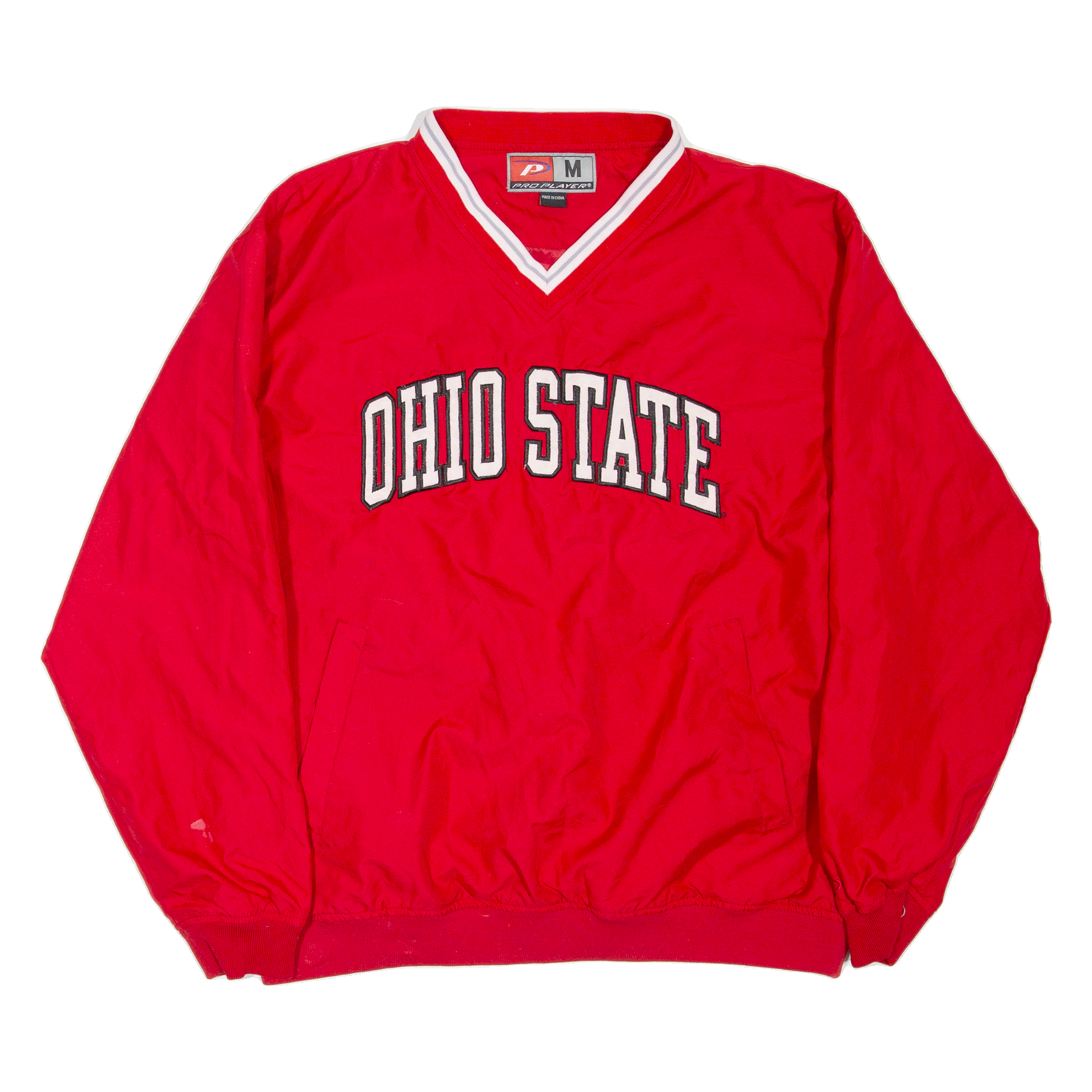 PRO PLAYER Ohio State Buckeyes Training Mens Sweatshirt Red V-Neck USA M Refurbished - N/A refurbished available on Cerqular