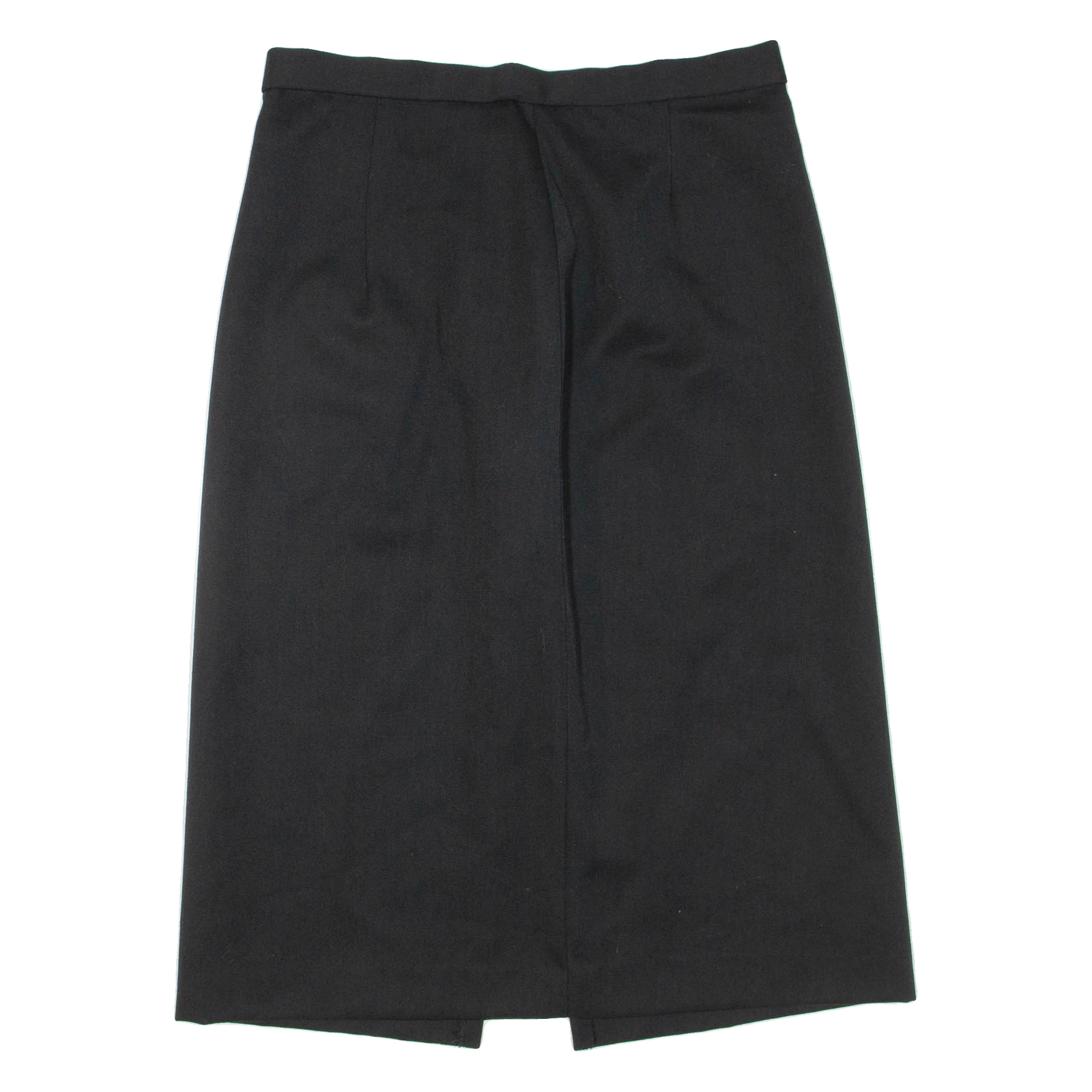 Womens Pencil Skirt Black Midi Wool M Refurbished - N/A refurbished available on Cerqular