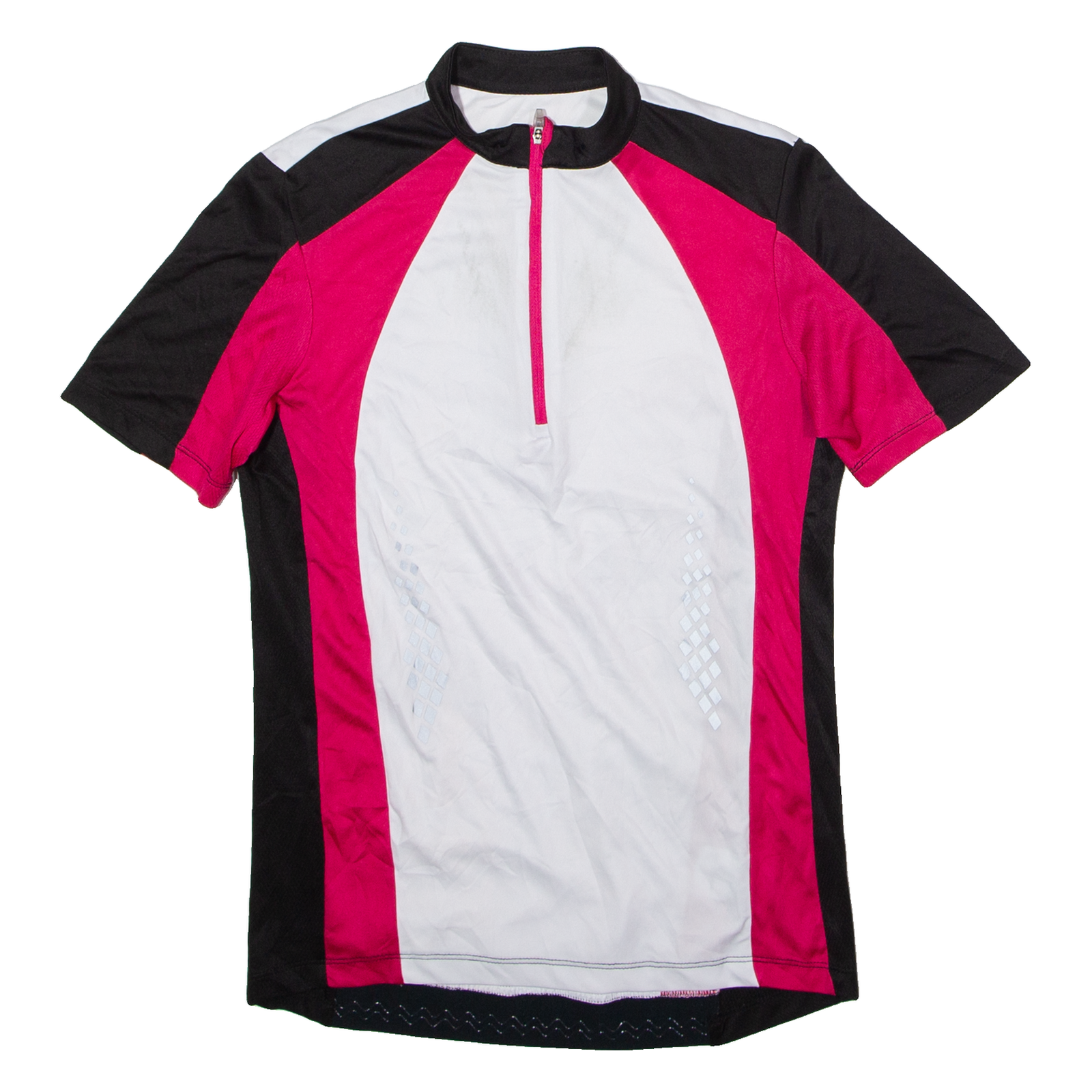 CRANE Cycling Womens Jersey White 1/4 Zip UK 10 Refurbished - N/A refurbished available on Cerqular