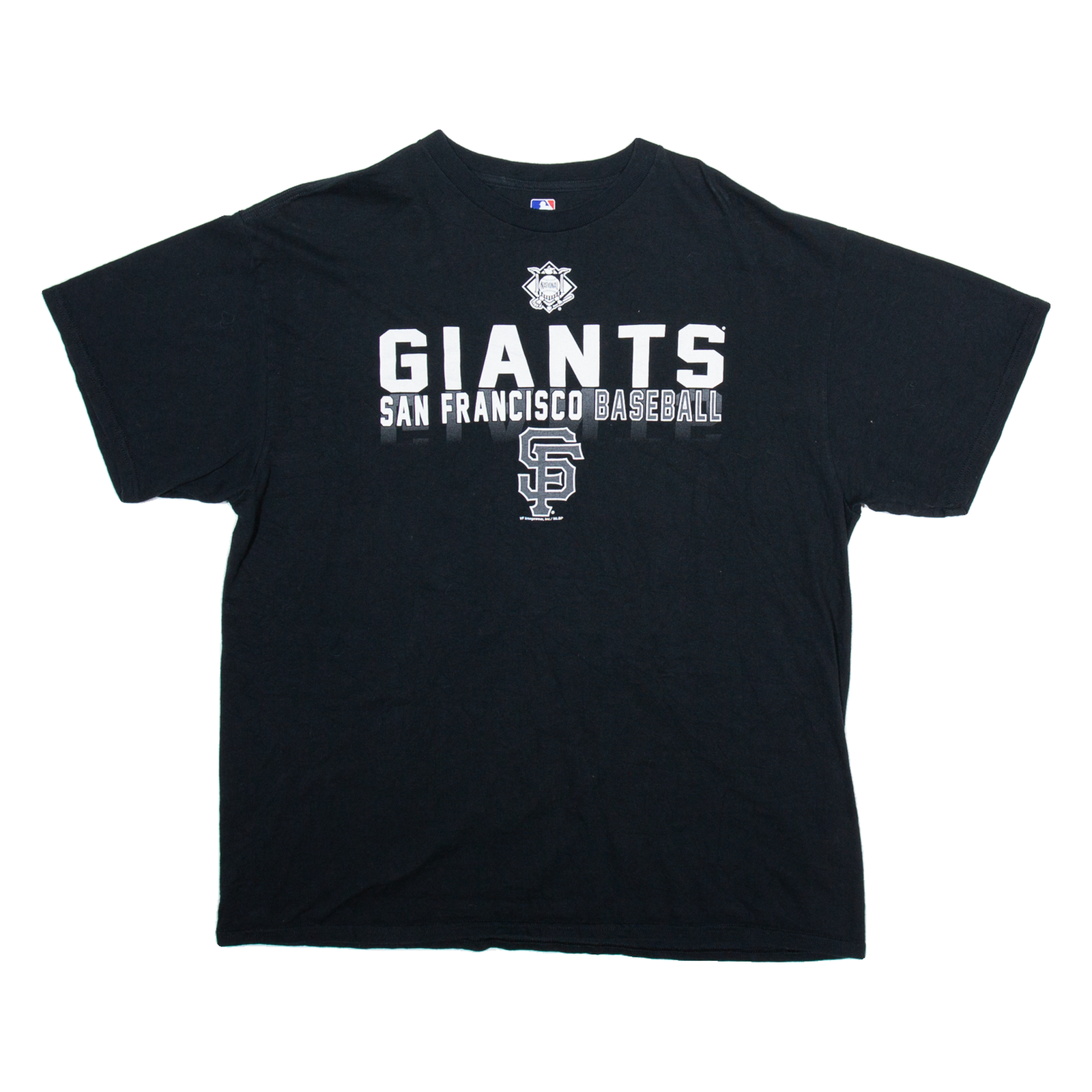 MLB Giants San Francisco Baseball Mens T-Shirt Black USA XL Refurbished - N/A refurbished available on Cerqular