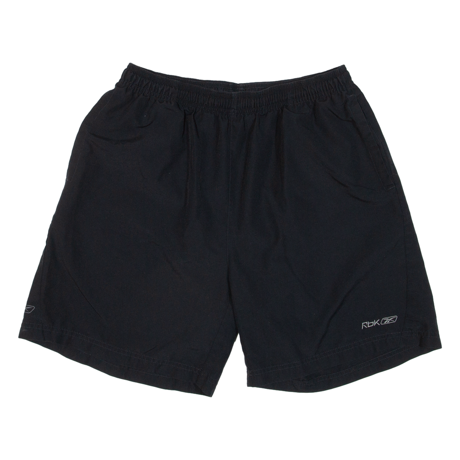 REEBOK Mens Sports Shorts Black Relaxed M W30 Refurbished - N/A refurbished available on Cerqular