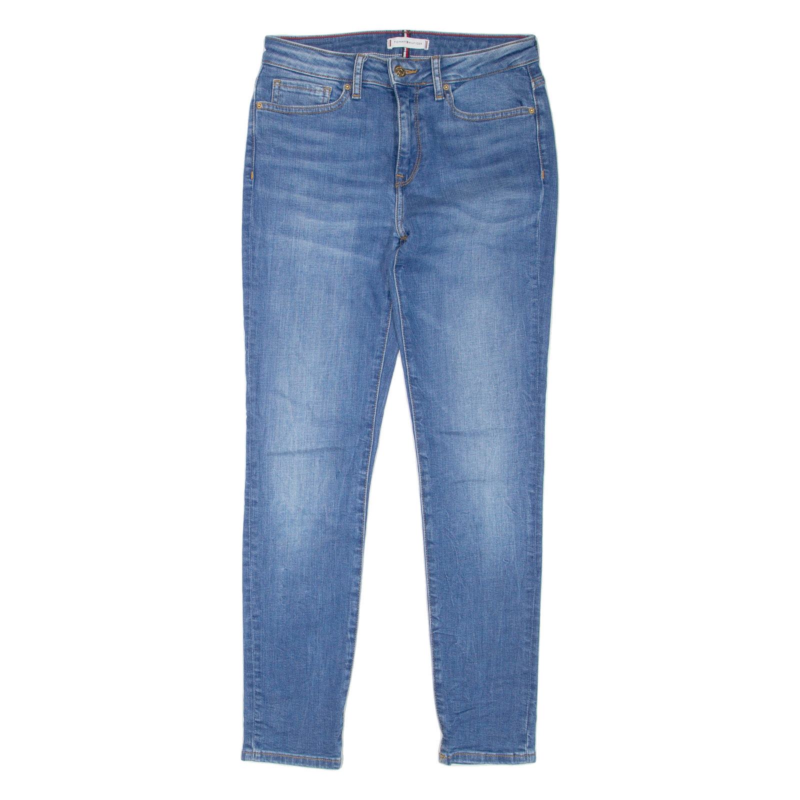 Buy TOMMY HILFIGER Womens Jeans Blue Regular Skinny Stone Wash W27 L28 Refurbished - $36.39 TOMMY HILFIGER Womens Jeans Blue Regular Skinny Stone Wash W27 L28 Refurbished - N/A refurbished available on Cerqular
