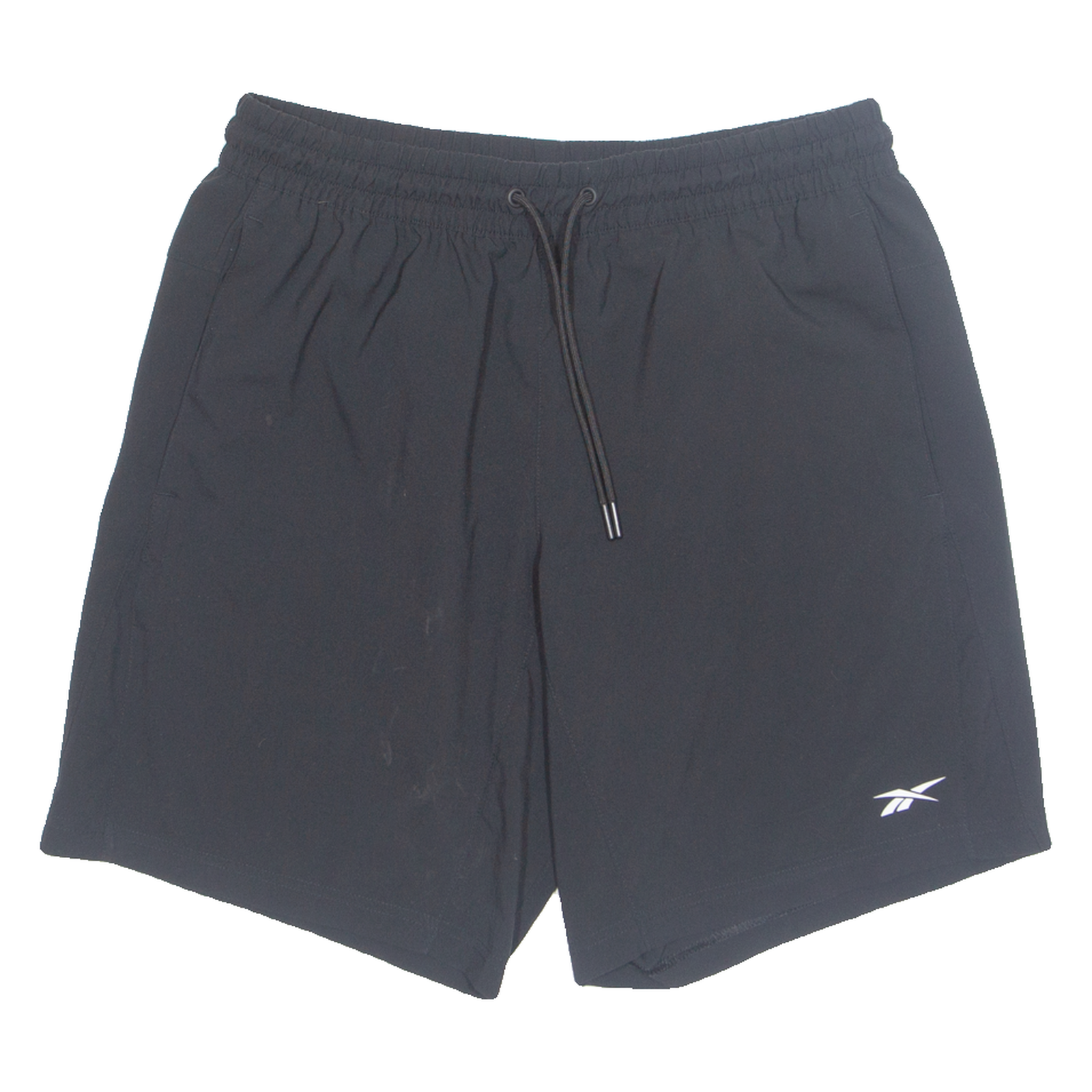 REEBOK Mens Sports Shorts Black Relaxed M W32 Refurbished - N/A refurbished available on Cerqular