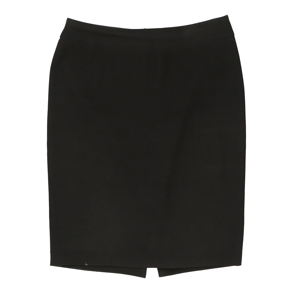 Armani Mini Pencil Skirt - 33W UK 14 Black Polyester | Size: UK 14 Refurbished - N/A (Preloved Designer is not a specific brand, it refurbished available on Cerqular