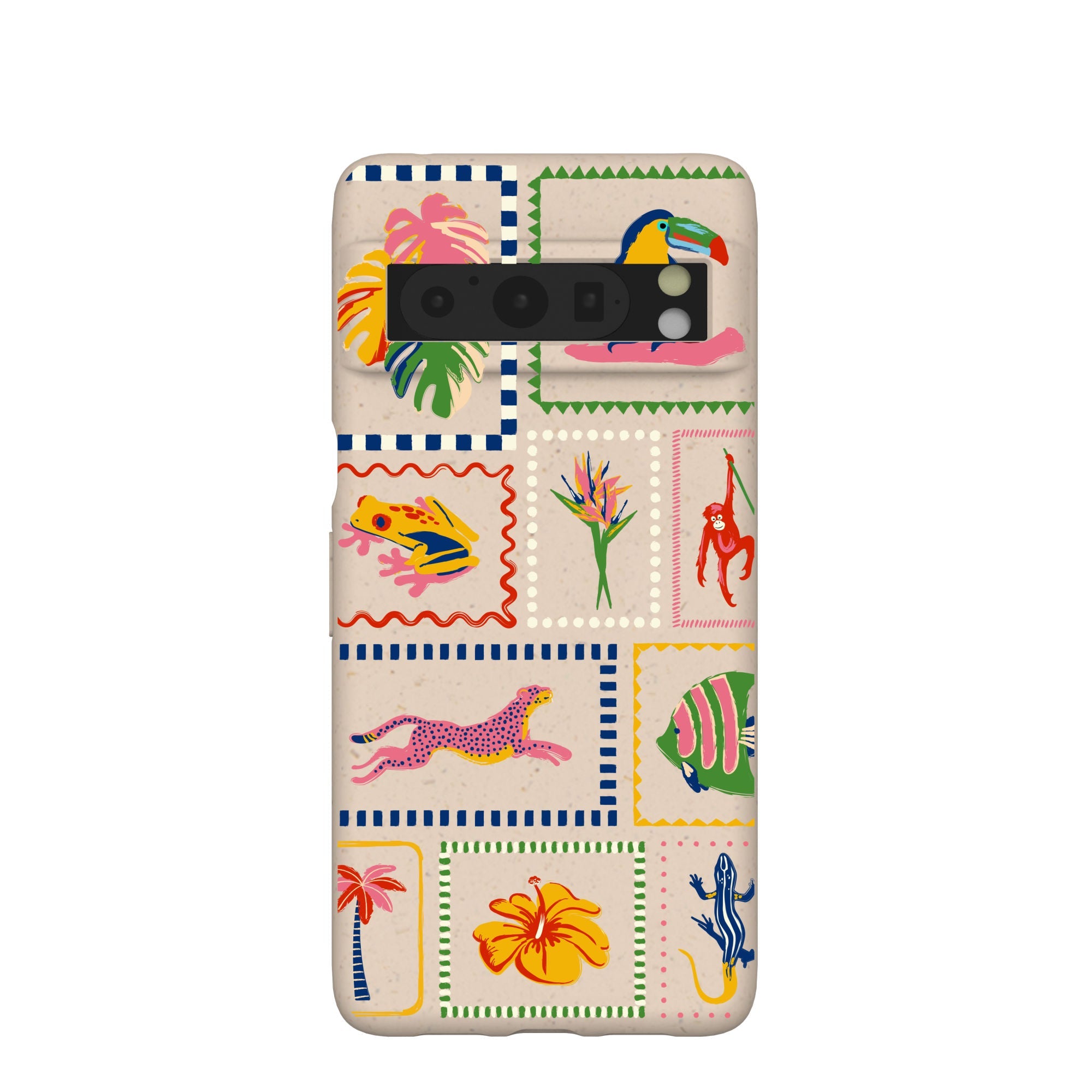Seashell Tropical Paradise Google Pixel 8 Pro Case Refurbished - Pela Case refurbished available on Cerqular