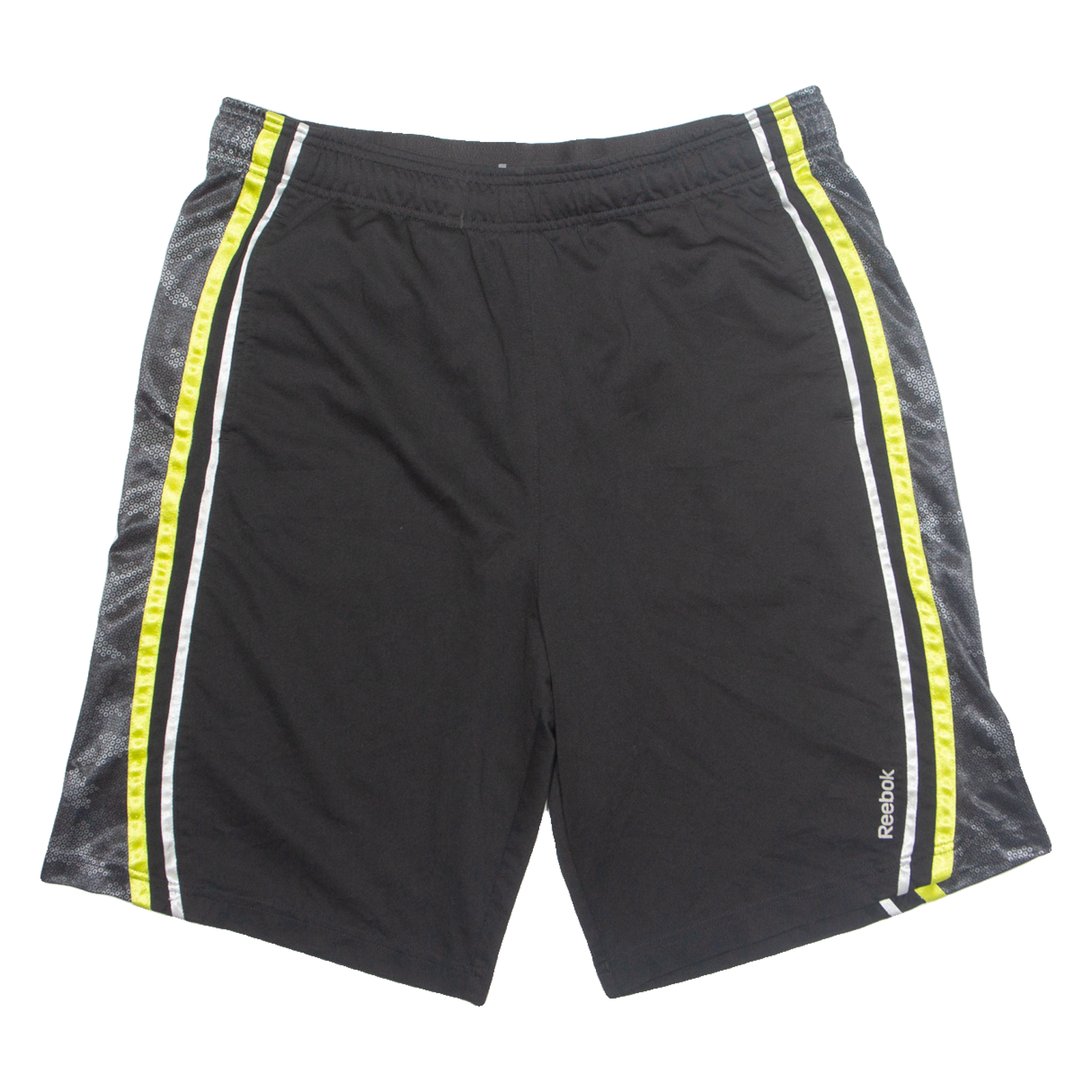 REEBOK Mens Sports Shorts Black Relaxed L W34 Refurbished - N/A refurbished available on Cerqular