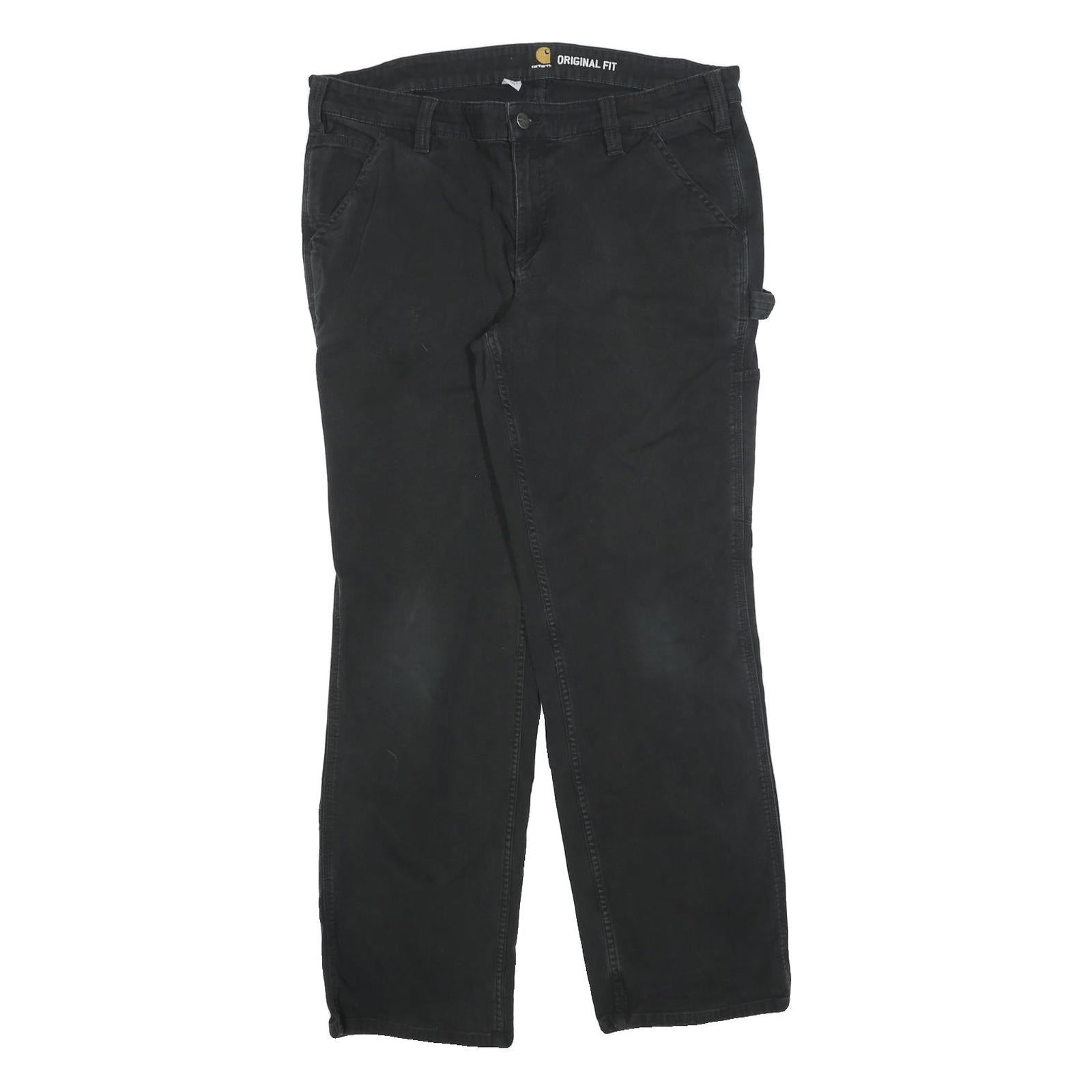 Buy CARHARTT Womens Regular Black Cotton Blend Regular Leg Trousers W36 L32 Workwear Refurbished - $49.39 CARHARTT Womens Regular Black Cotton Blend Regular Leg Trousers W36 L32 Workwear Refurbished - N/A refurbished available on Cerqular
