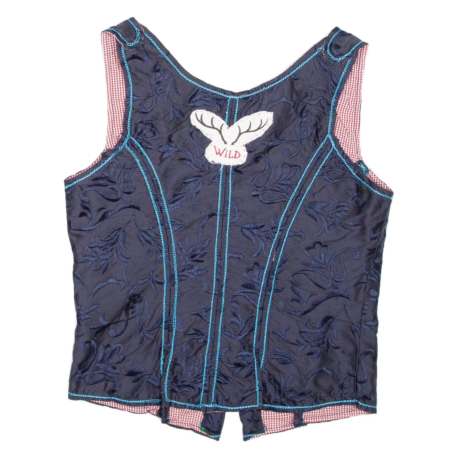 Wild Womens Cropped Corset Blue M Refurbished - N/A refurbished available on Cerqular