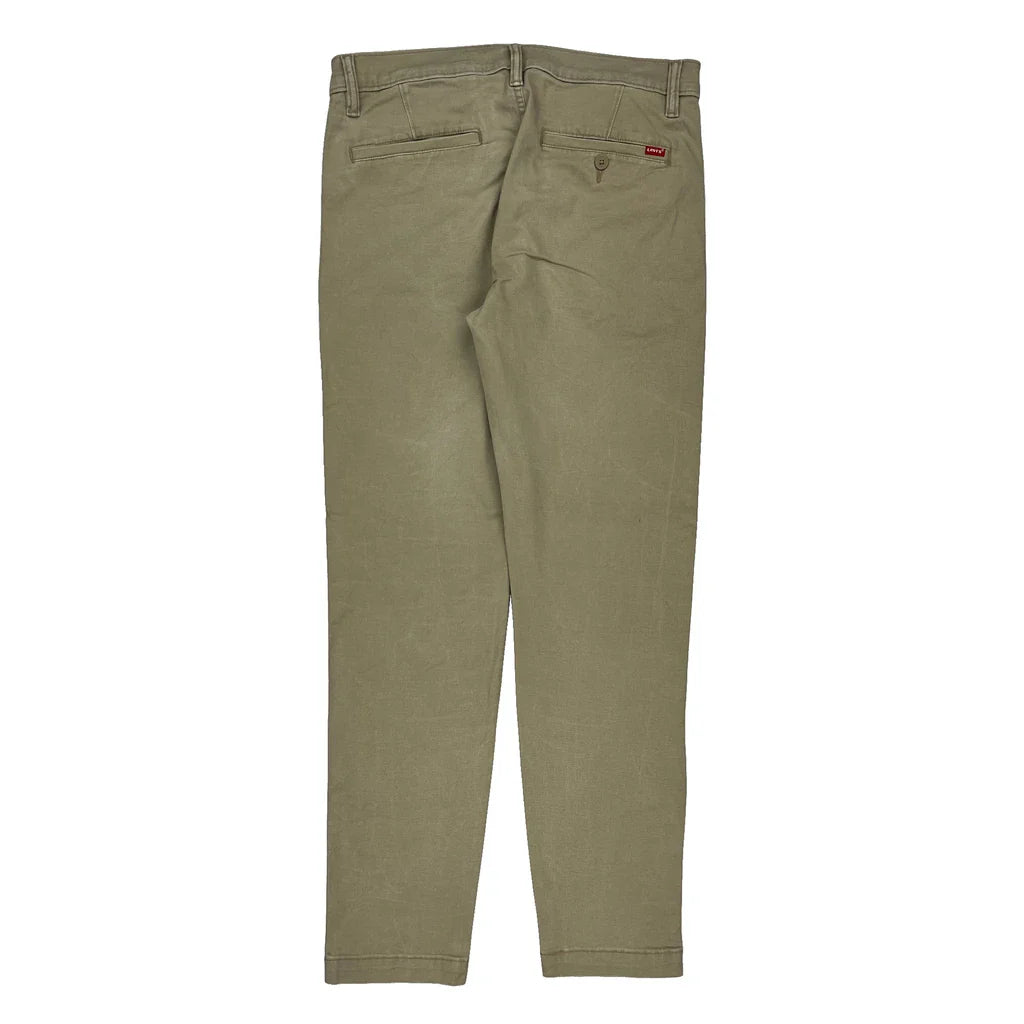 Buy Levis Skinny Chinos - 32W 31L Beige Cotton Refurbished - $22.50 Levis Skinny Chinos - 32W 31L Beige Cotton Refurbished - Thrifted (note: this is a term often used to describe second- refurbished available on Cerqular