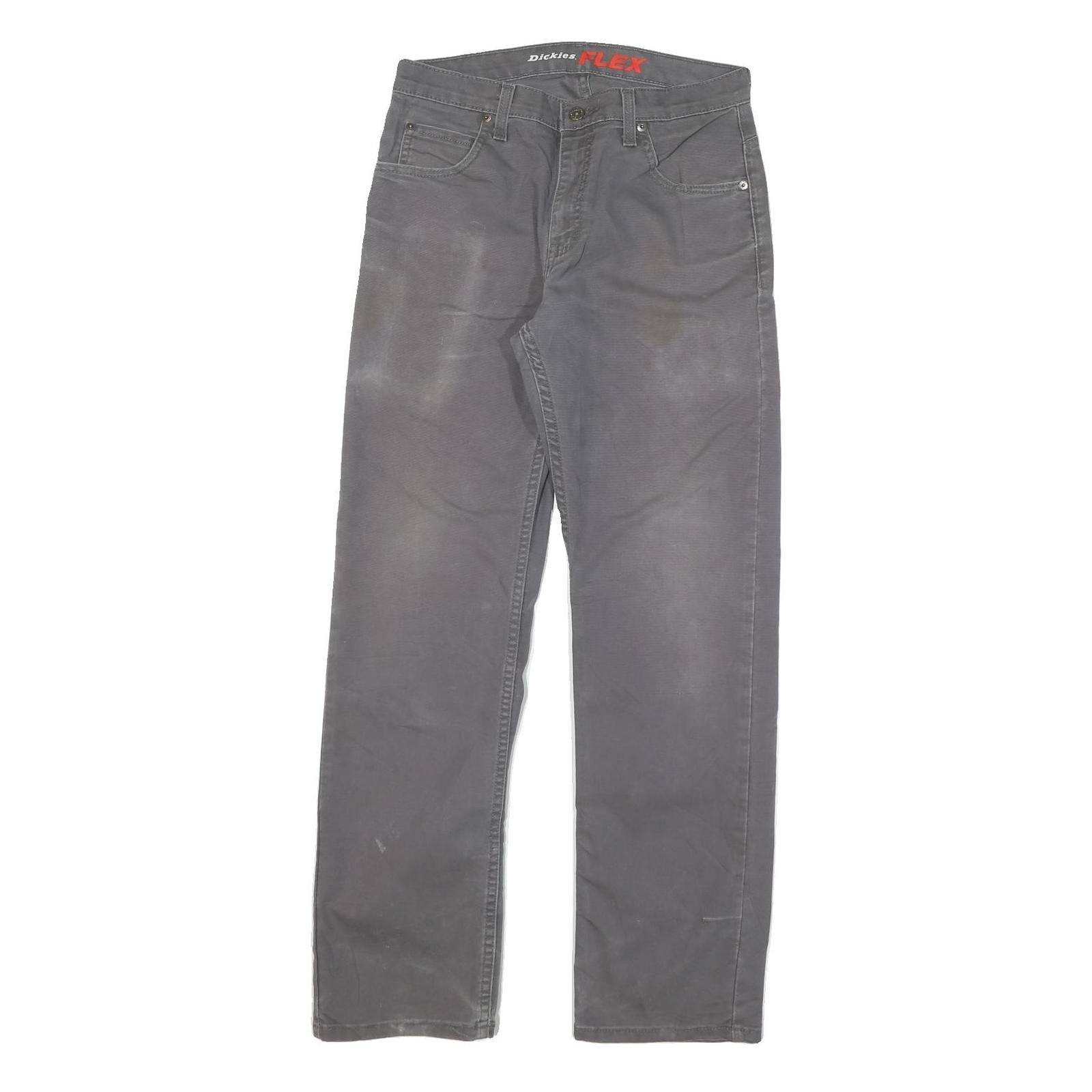 Buy DICKIES Mens Cotton Blend Grey Regular Straight Trousers W30 L30 Workwear Zip Refurbished - $37.69 DICKIES Mens Cotton Blend Grey Regular Straight Trousers W30 L30 Workwear Zip Refurbished - N/A refurbished available on Cerqular