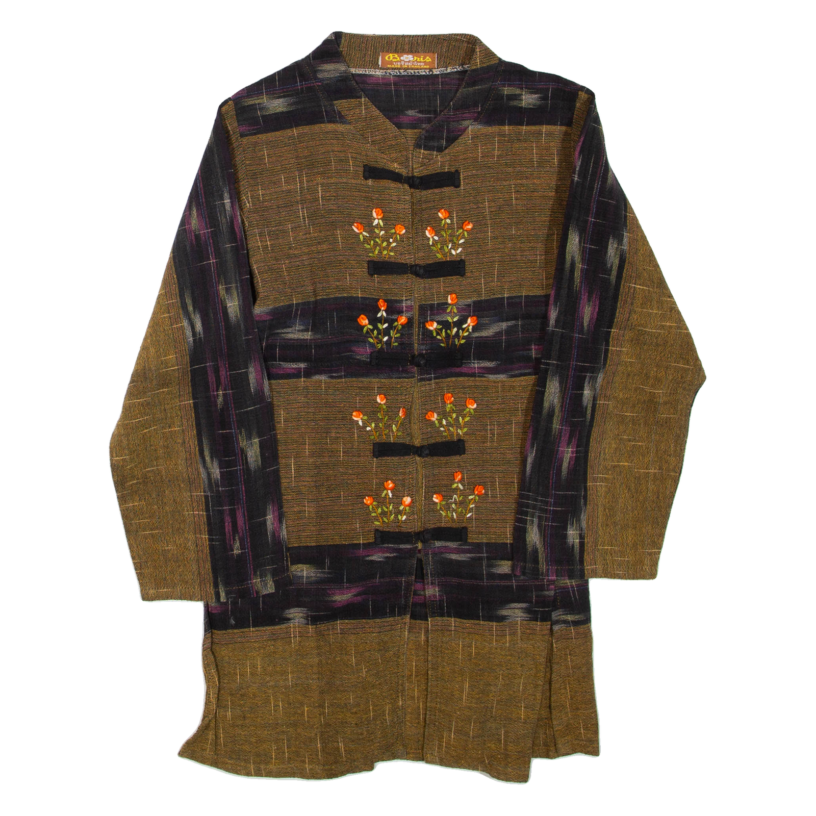 Buy Womens Kimono Top Brown Collared Long Sleeve M Refurbished - $16.89 Womens Kimono Top Brown Collared Long Sleeve M Refurbished - N/A refurbished available on Cerqular