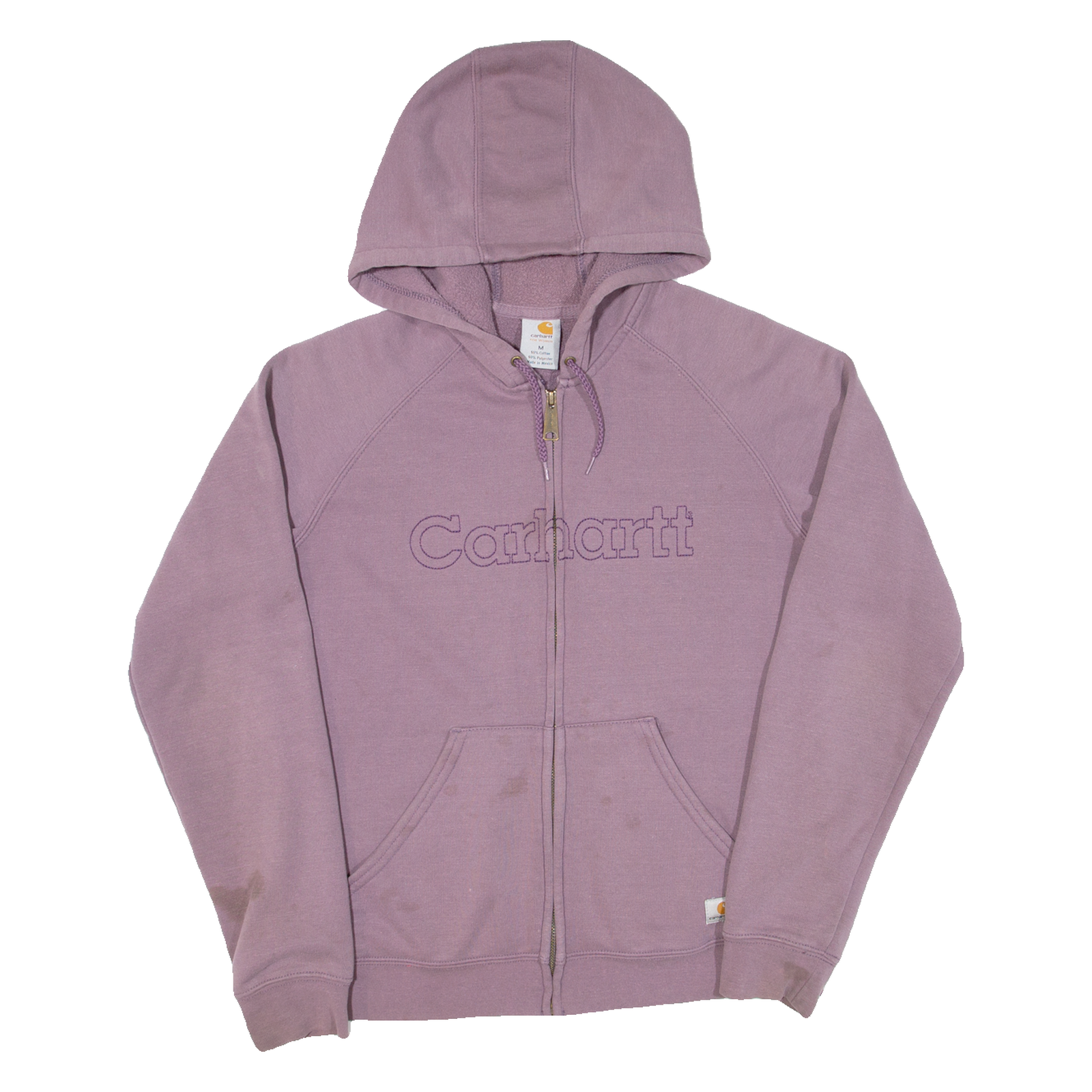 CARHARTT Womens Purple Hoodie Full Zip M Refurbished - N/A refurbished available on Cerqular