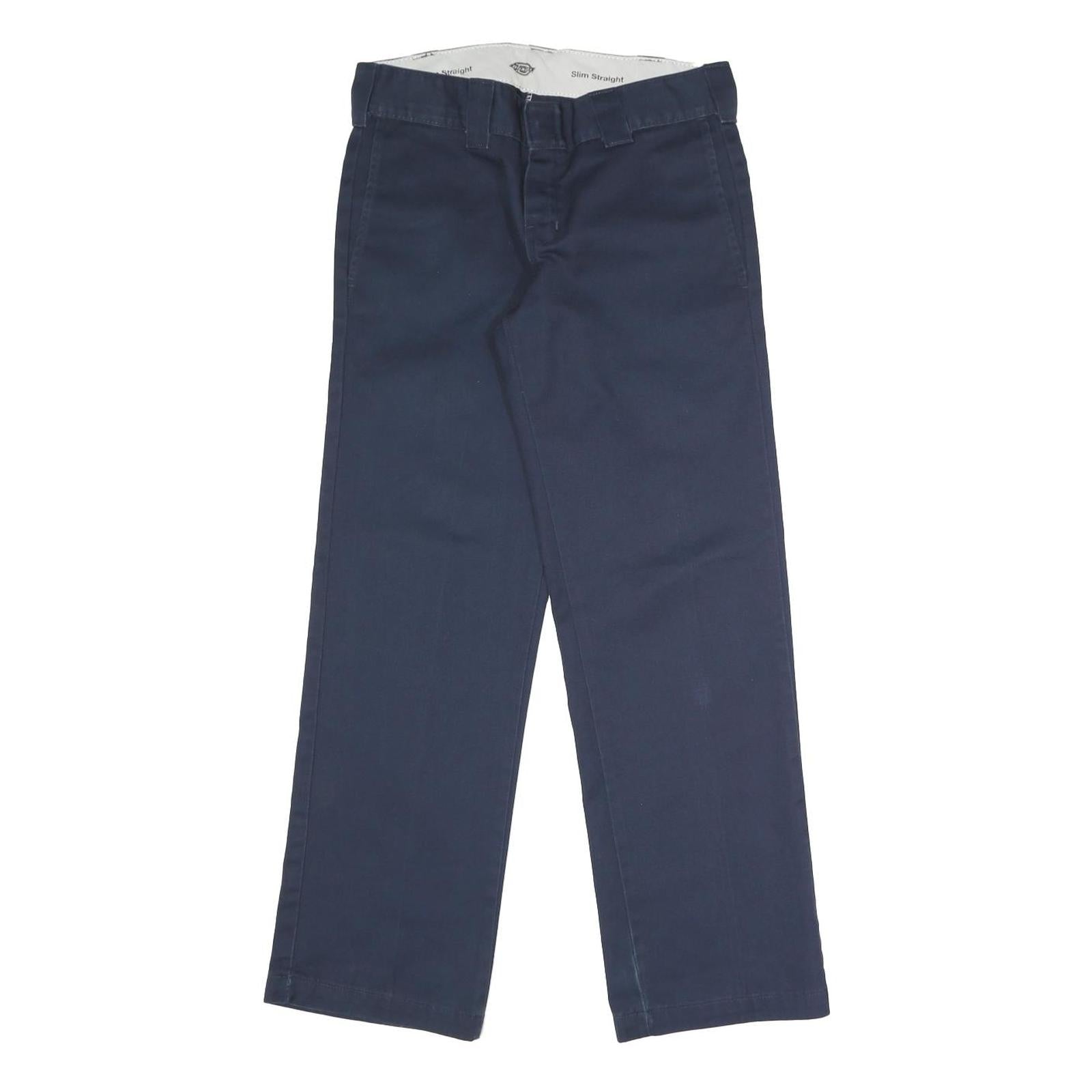 Buy DICKIES Mens Cotton Blend Navy Regular Straight Trousers W30 L29 Workwear Refurbished - $37.69 DICKIES Mens Cotton Blend Navy Regular Straight Trousers W30 L29 Workwear Refurbished - N/A refurbished available on Cerqular