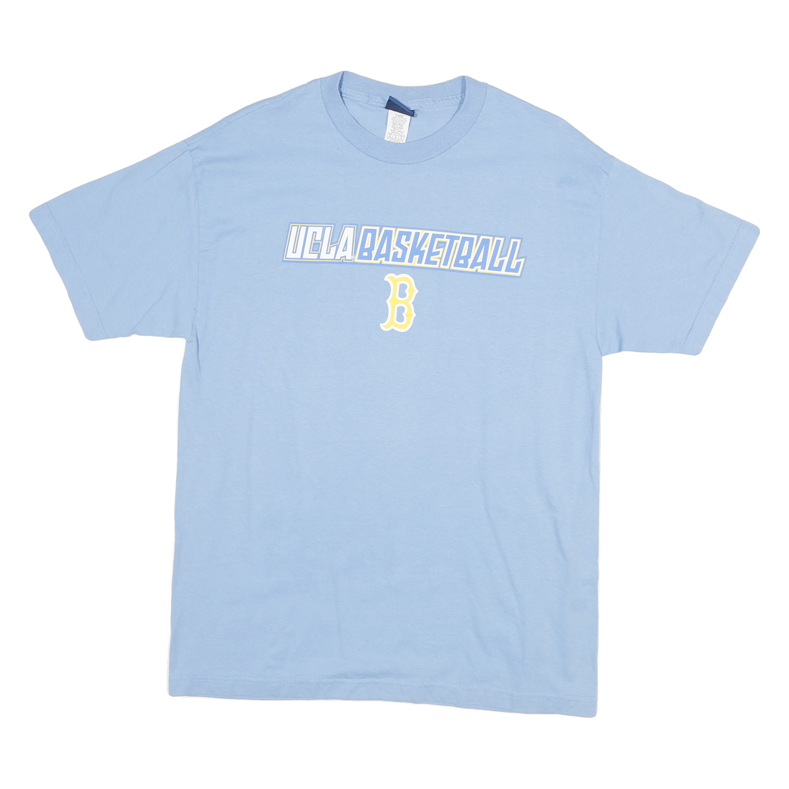 CHAMPS Mens Blue UCLA Basketball T-Shirt M Short Sleeve Crew Neck Casual Cotton Refurbished - N/A refurbished available on Cerqular