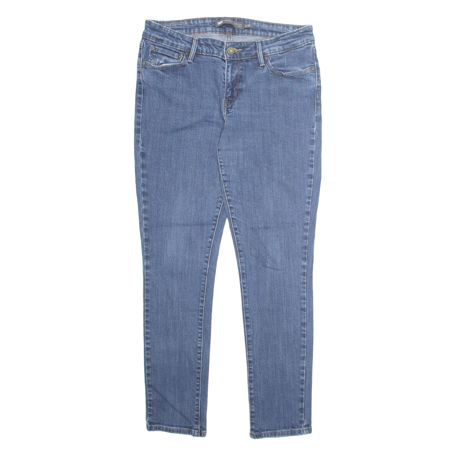 LEVI'S Womens Jeans Blue Regular Skinny W29 L27 Refurbished - N/A refurbished available on Cerqular