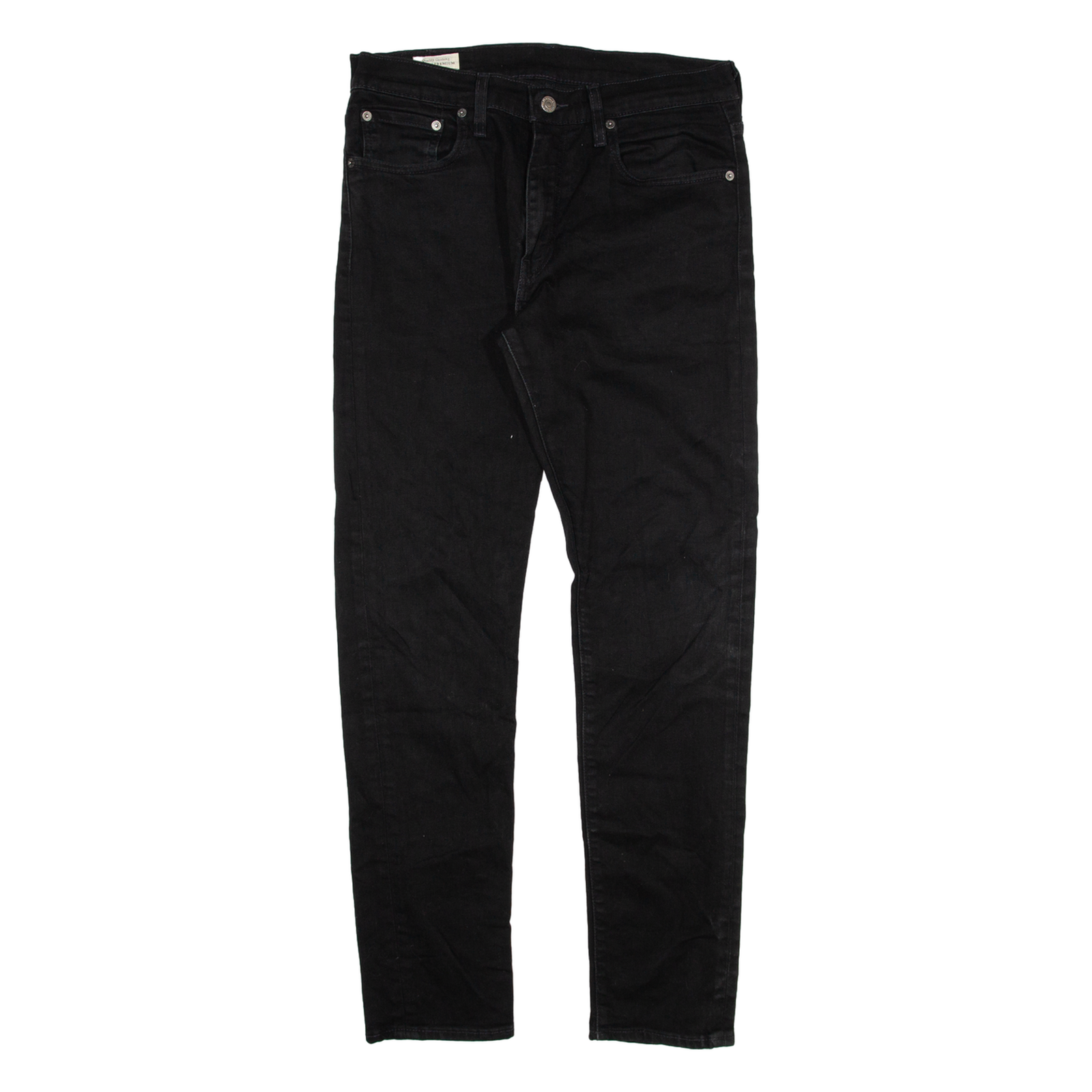 LEVI'S 512 BIG E Jeans Mens Black Slim Tapered W32 L32 Refurbished - N/A refurbished available on Cerqular