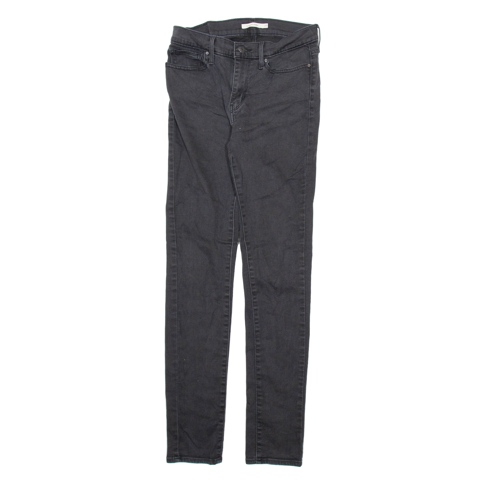 LEVI'S Slimming Skinny Womens Jeans Black Slim Skinny W29 L30 Refurbished - N/A refurbished available on Cerqular
