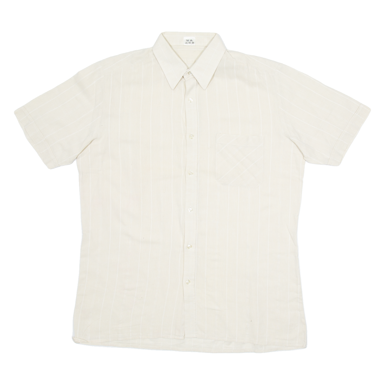 Mens Shirt Brown Striped M Refurbished - N/A refurbished available on Cerqular