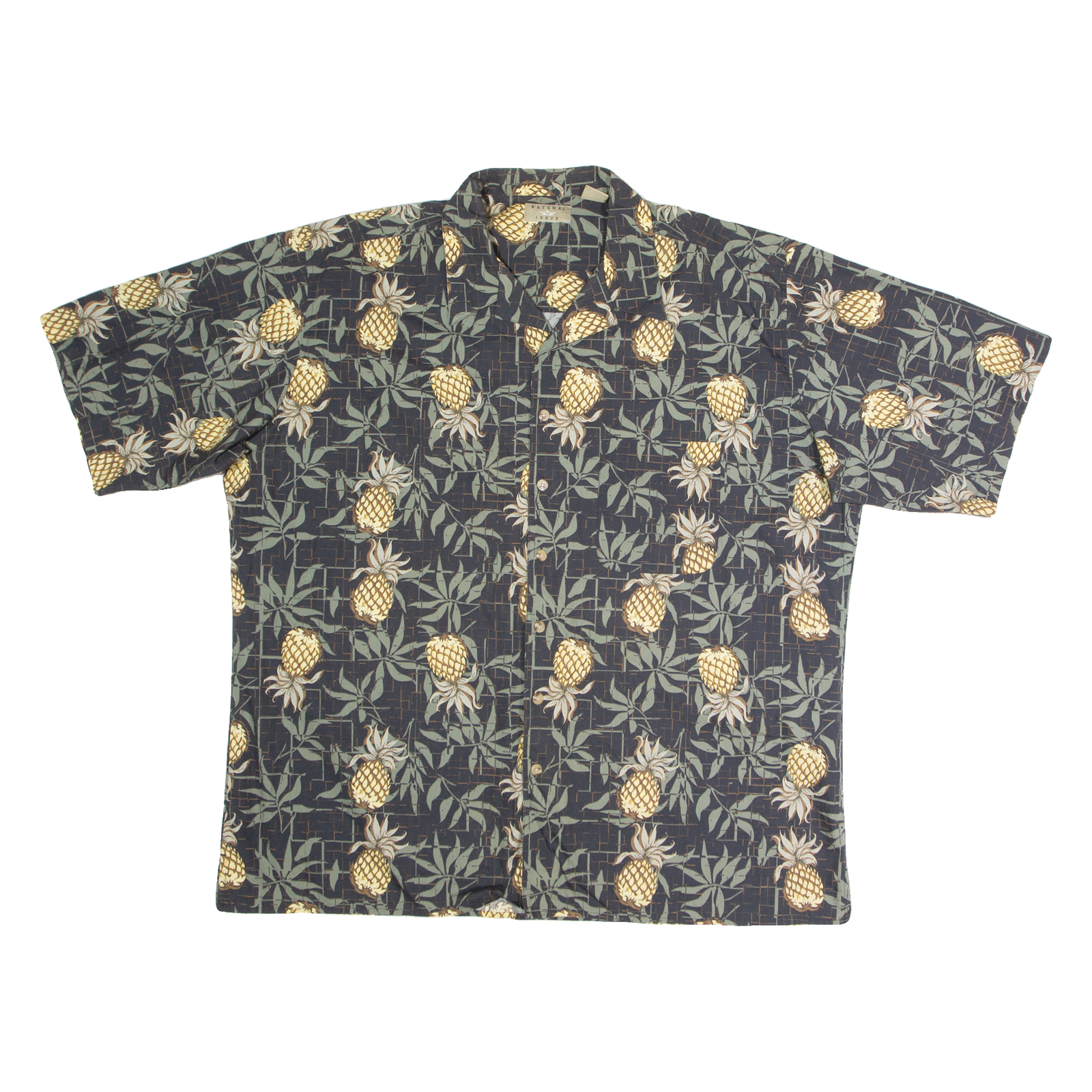 Buy NATURAL ISSUE Mens Hawaiian Shirt Green Floral 2XL Refurbished - $18.19 NATURAL ISSUE Mens Hawaiian Shirt Green Floral 2XL Refurbished - N/A refurbished available on Cerqular