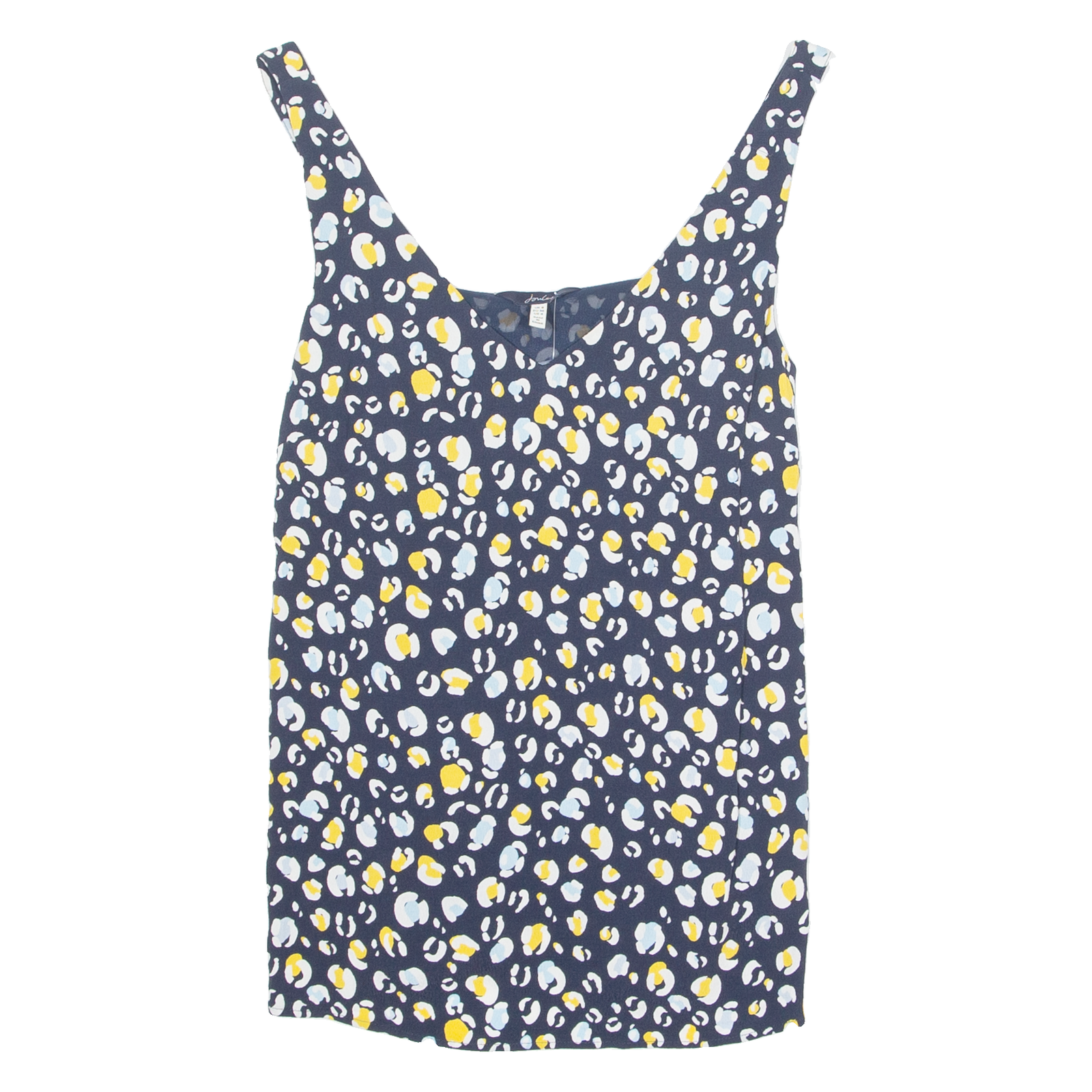 JOULES Womens Printed Vest Blue Sleeveless Animal Print UK 8 Refurbished - N/A refurbished available on Cerqular