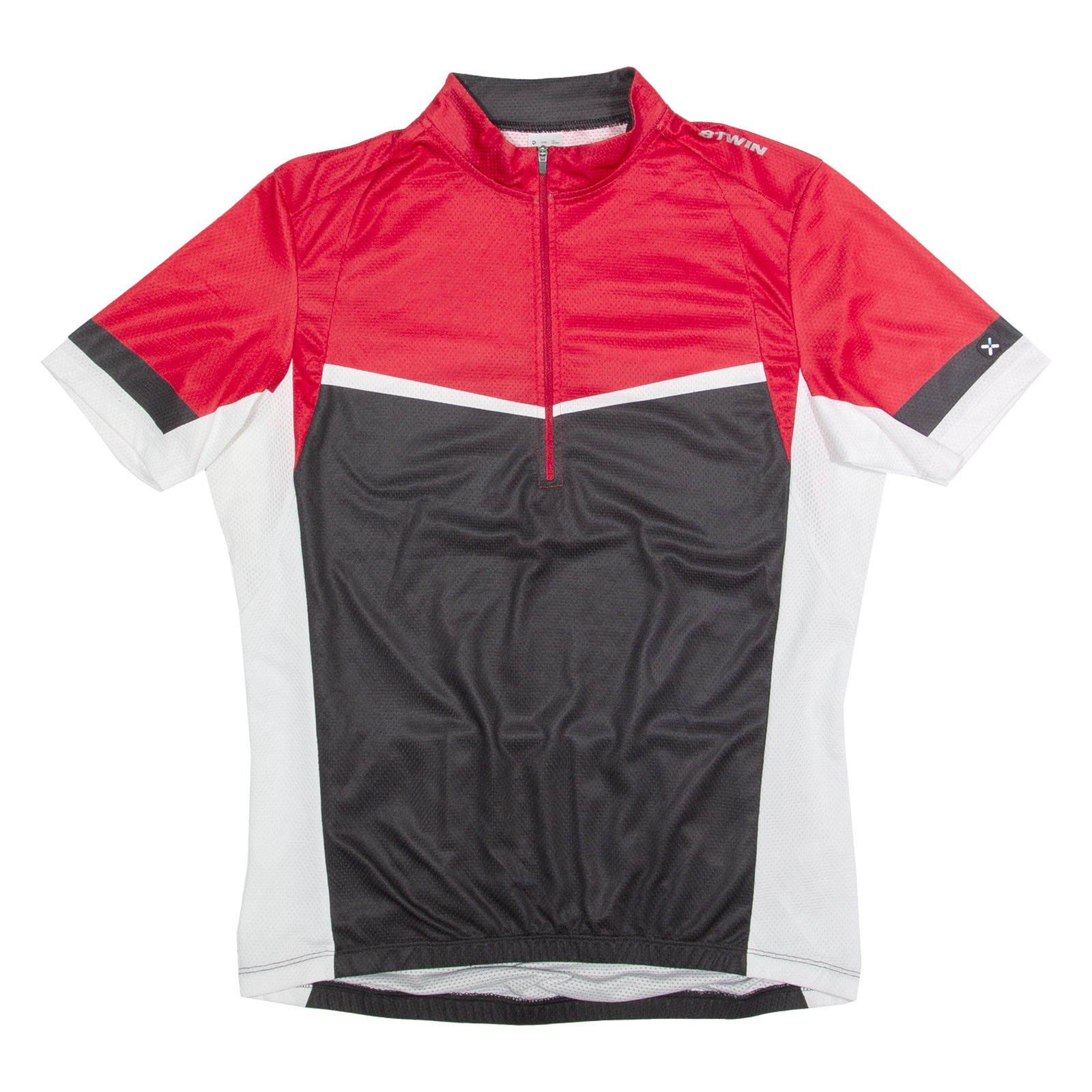 OXYLANE Cycling Mens Jersey Black 1/2 Zip M Refurbished - N/A refurbished available on Cerqular