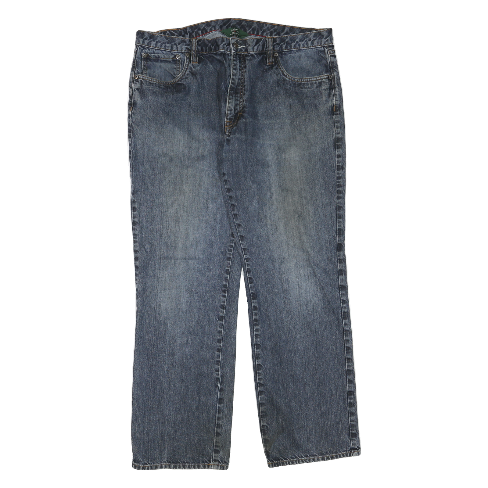 WOOLRICH Mens Jeans Blue Regular Straight Denim Medium W38 L30 Classic Design Refurbished - N/A refurbished available on Cerqular