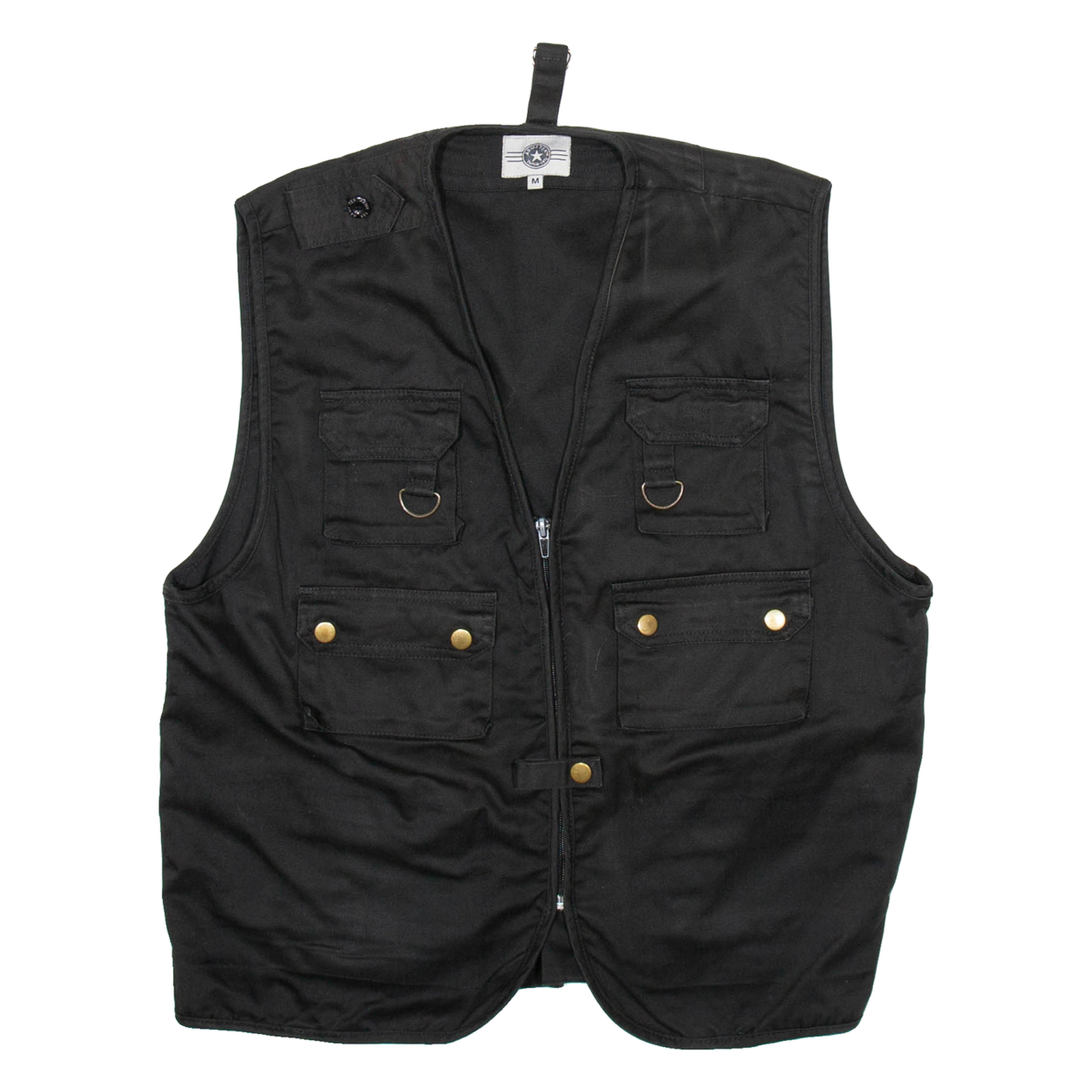 ARMY TEX Utility Mens Military Gilet Black M Refurbished - N/A refurbished available on Cerqular