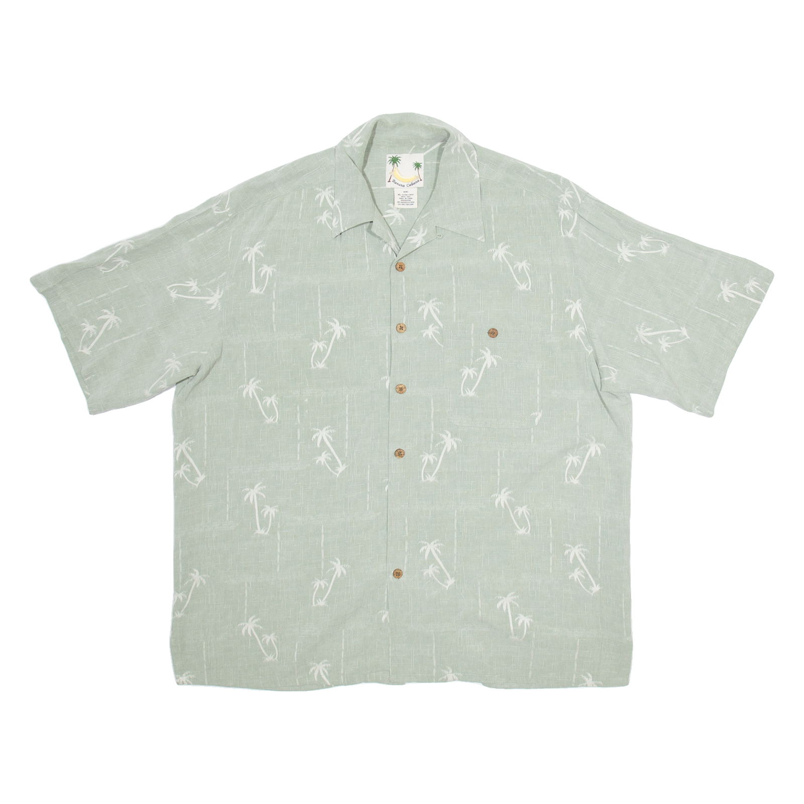 Buy BANANA CABANA Mens Hawaiian Shirt Grey Silk Crazy Pattern XL Refurbished - $18.19 BANANA CABANA Mens Hawaiian Shirt Grey Silk Crazy Pattern XL Refurbished - N/A refurbished available on Cerqular